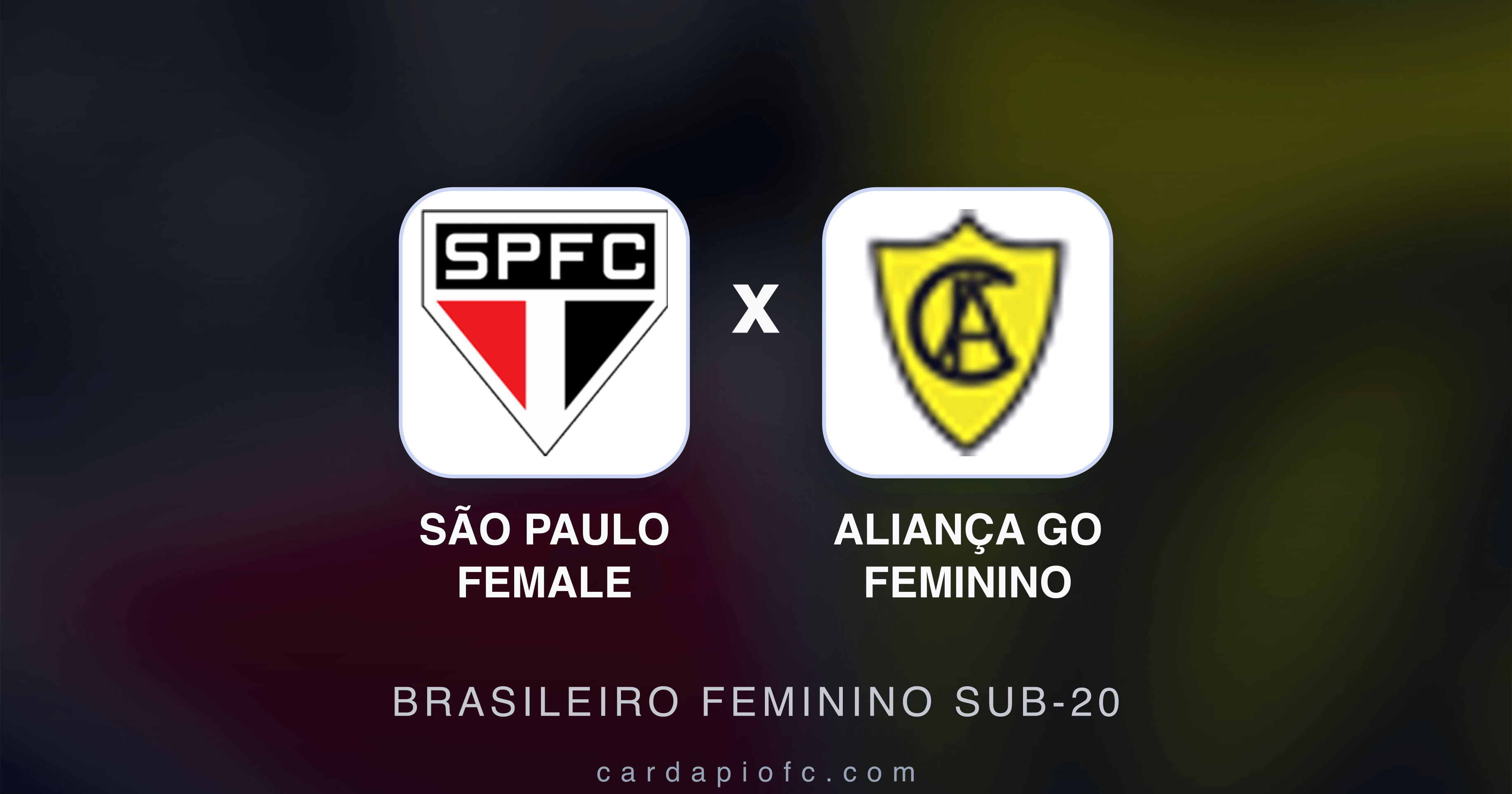 Preview image for São Paulo Female vs Aliança GO Feminino (Brasileiro Feminino Sub-20)