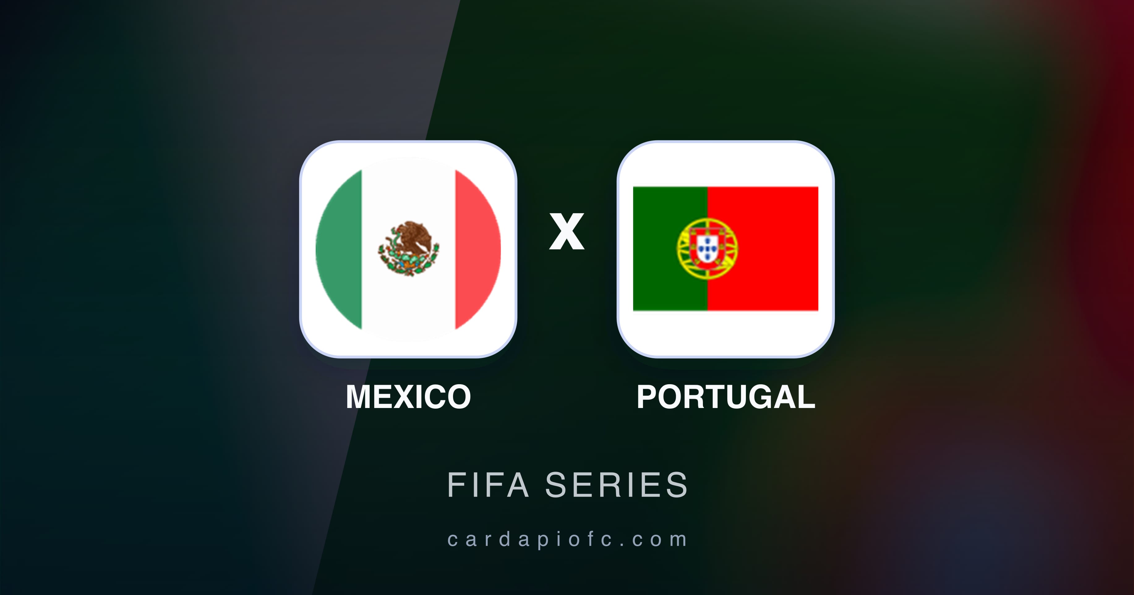 صورة تمهيدية لمباراة Mexico ضد Portugal (FIFA Series)