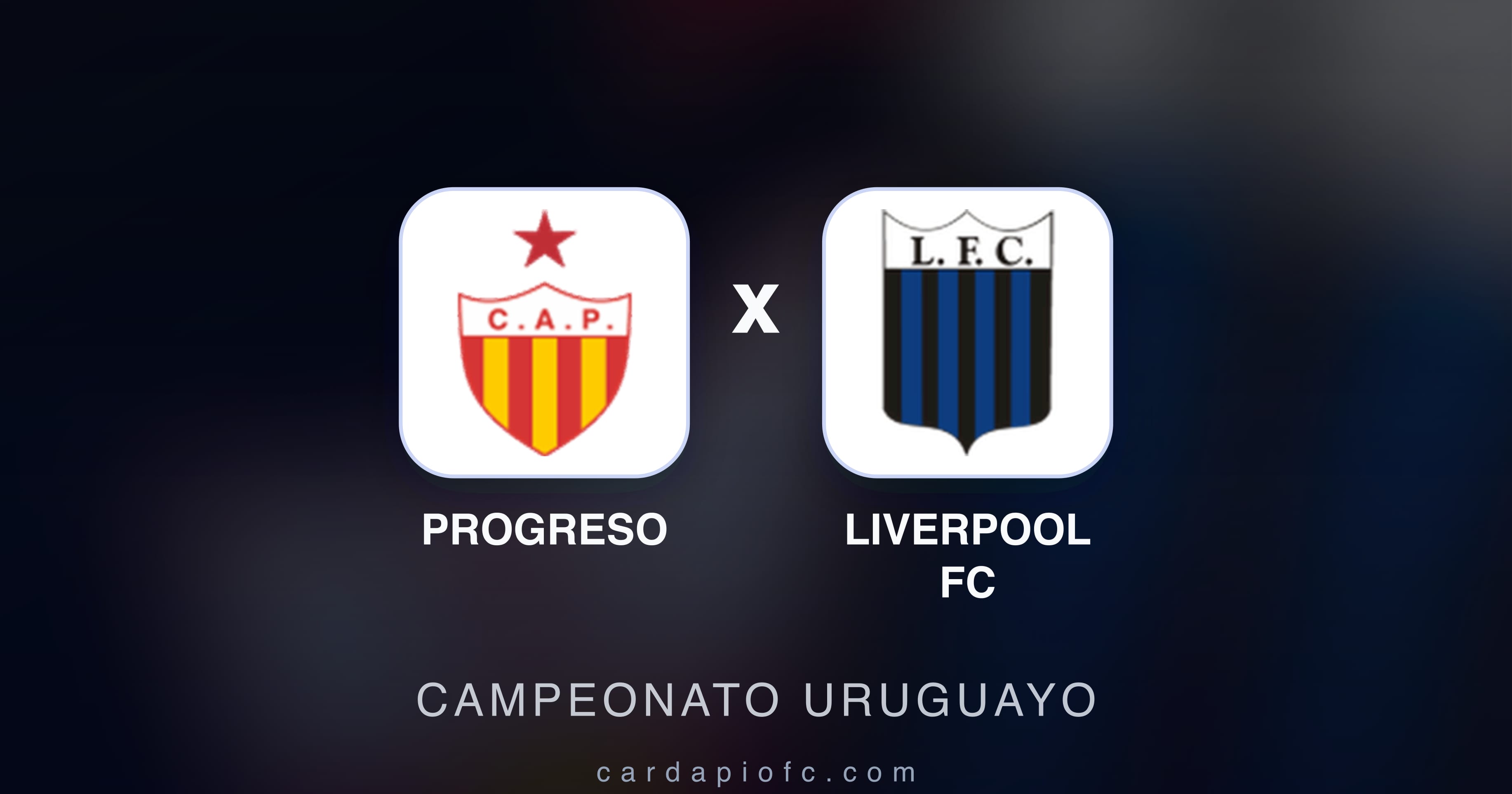 Imagen previa de Progreso vs Liverpool FC (Campeonato Uruguayo)