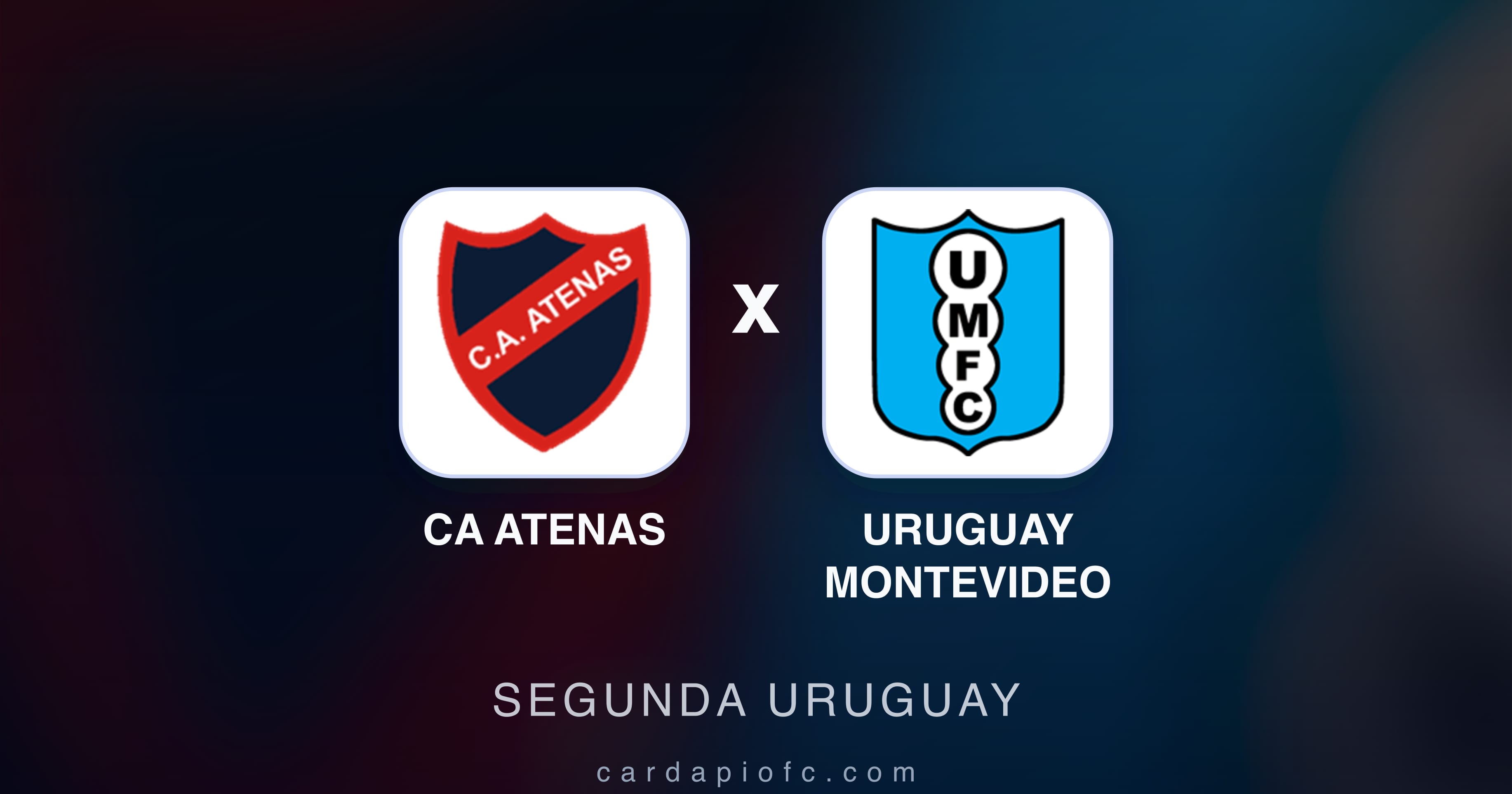 Imagen previa de CA Atenas vs Uruguay Montevideo (Segunda Uruguay)