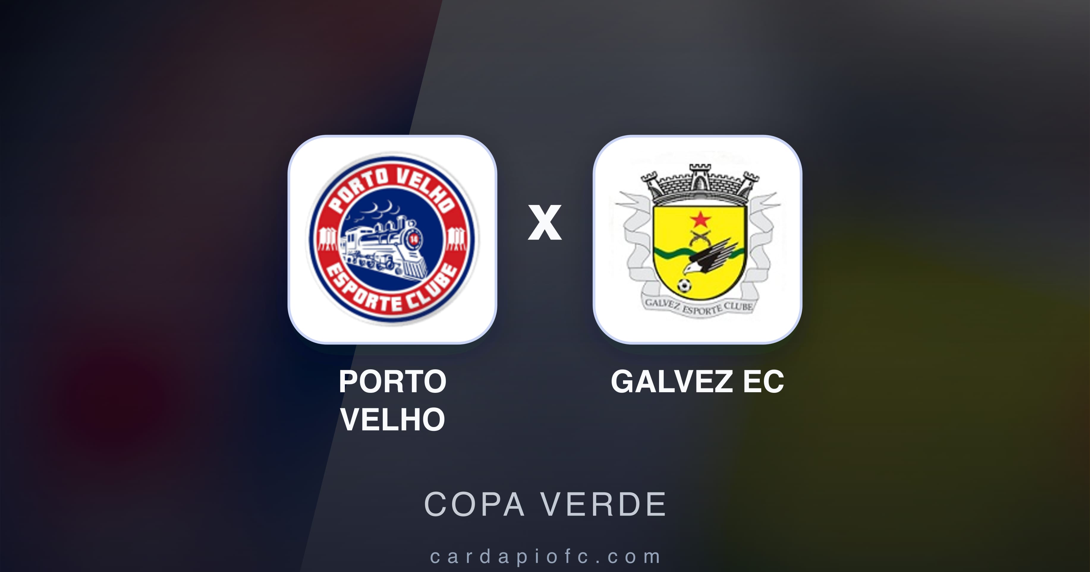 Imagen previa de Porto Velho vs Galvez EC (Copa Verde)
