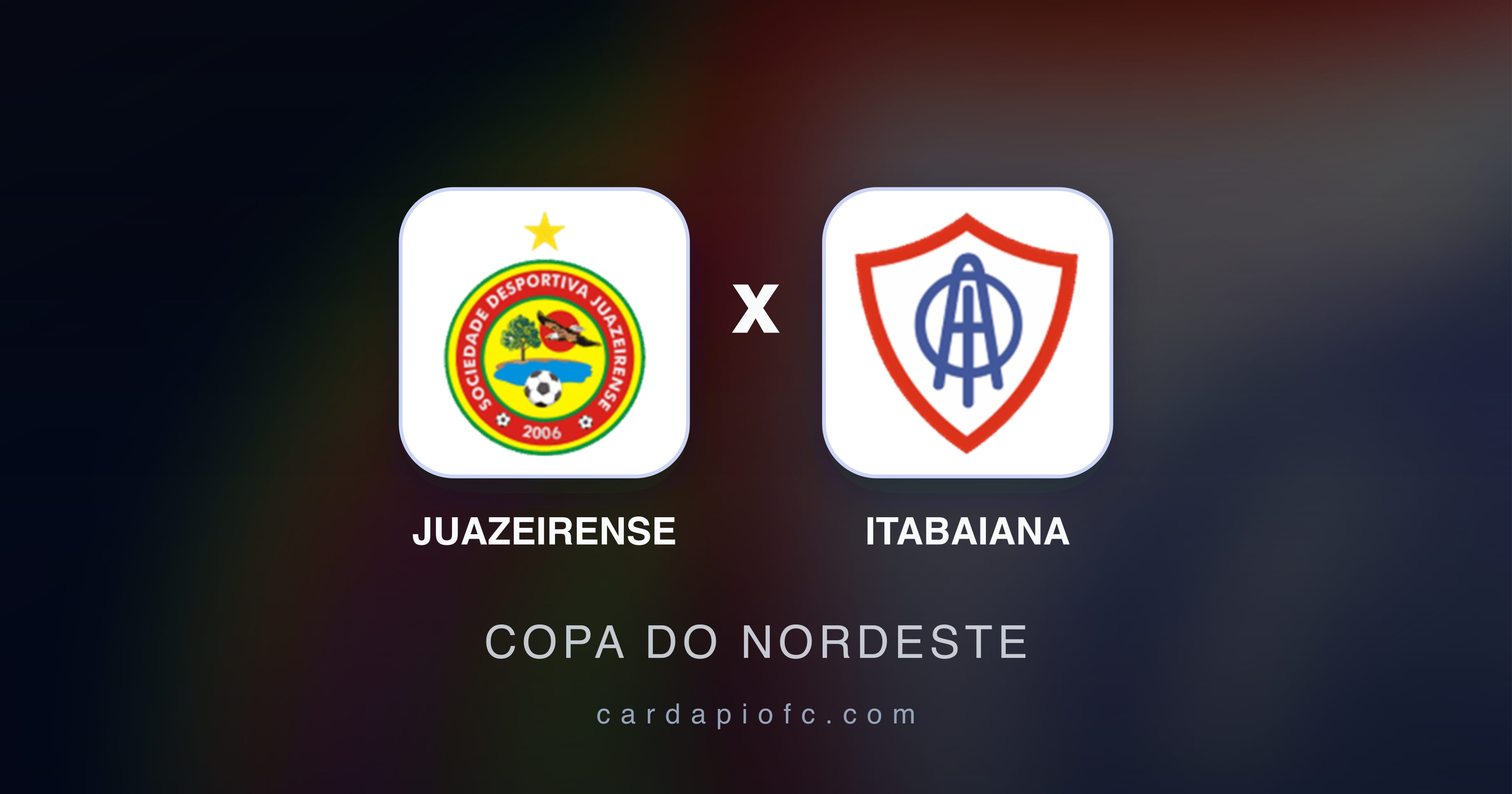 صورة تمهيدية لمباراة Juazeirense ضد Itabaiana (Copa do Nordeste)