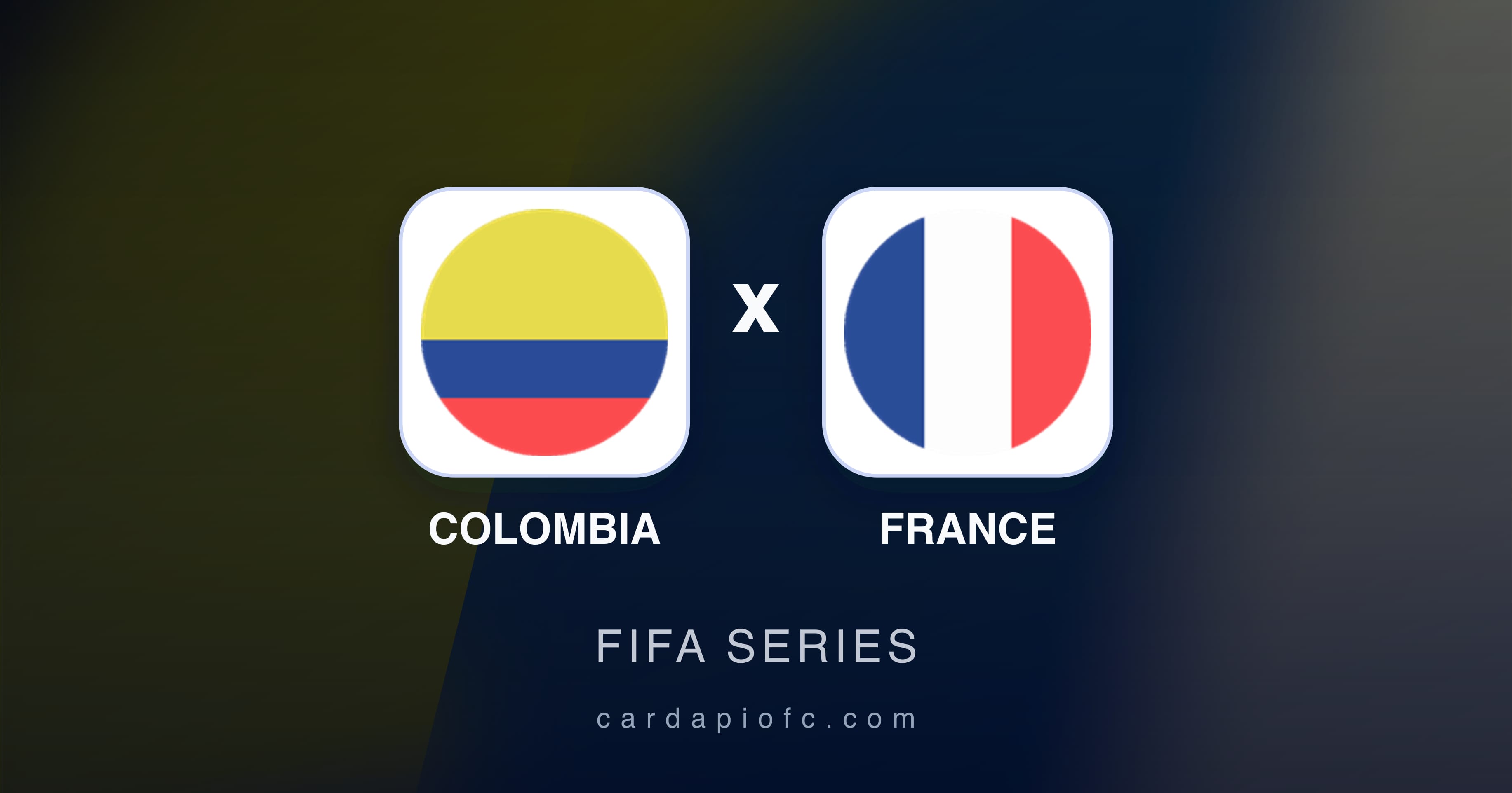 صورة تمهيدية لمباراة Colombia ضد France (FIFA Series)