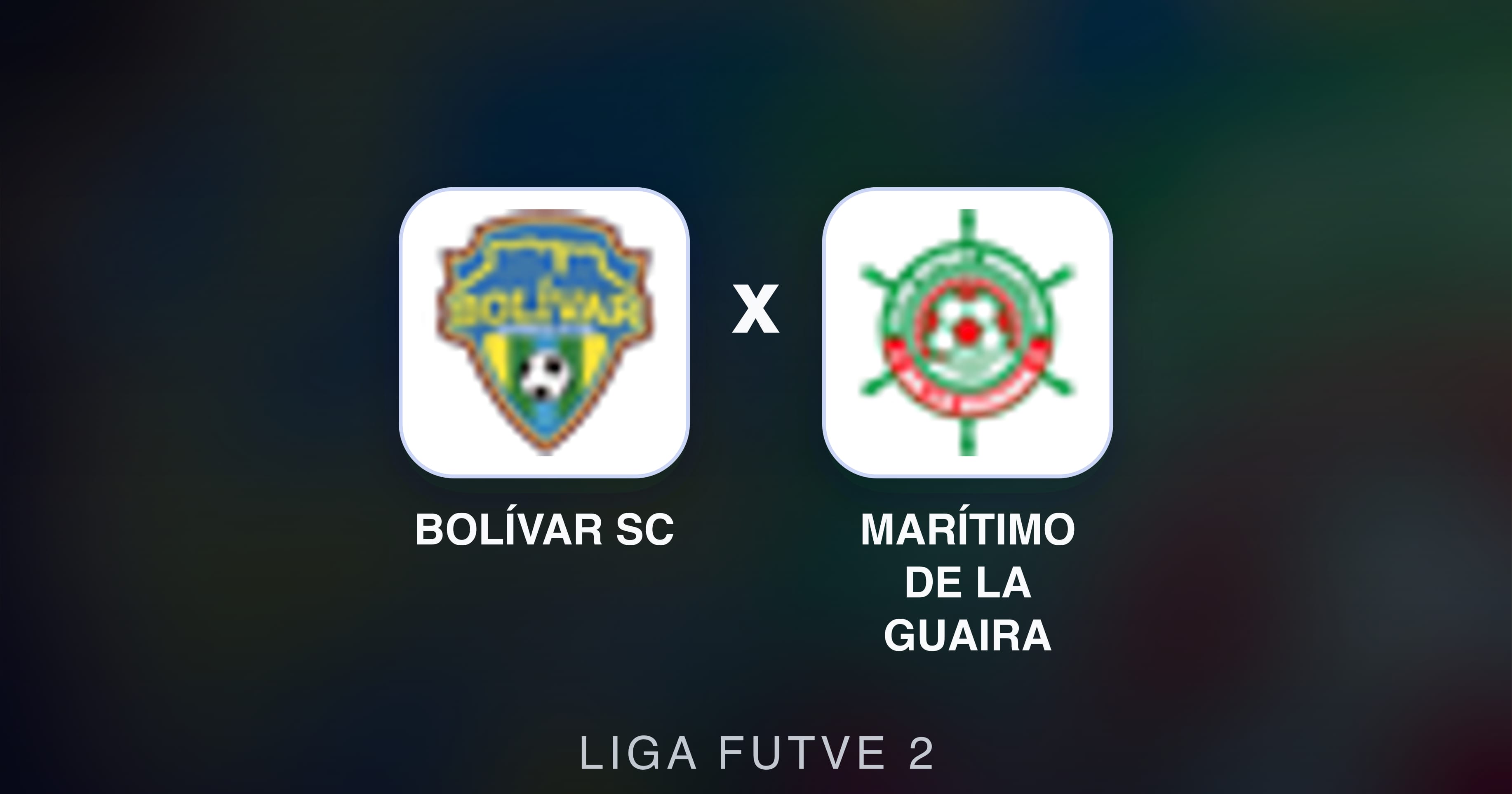 Imagen previa de Bolívar SC vs Marítimo de La Guaira (Liga Futve 2)
