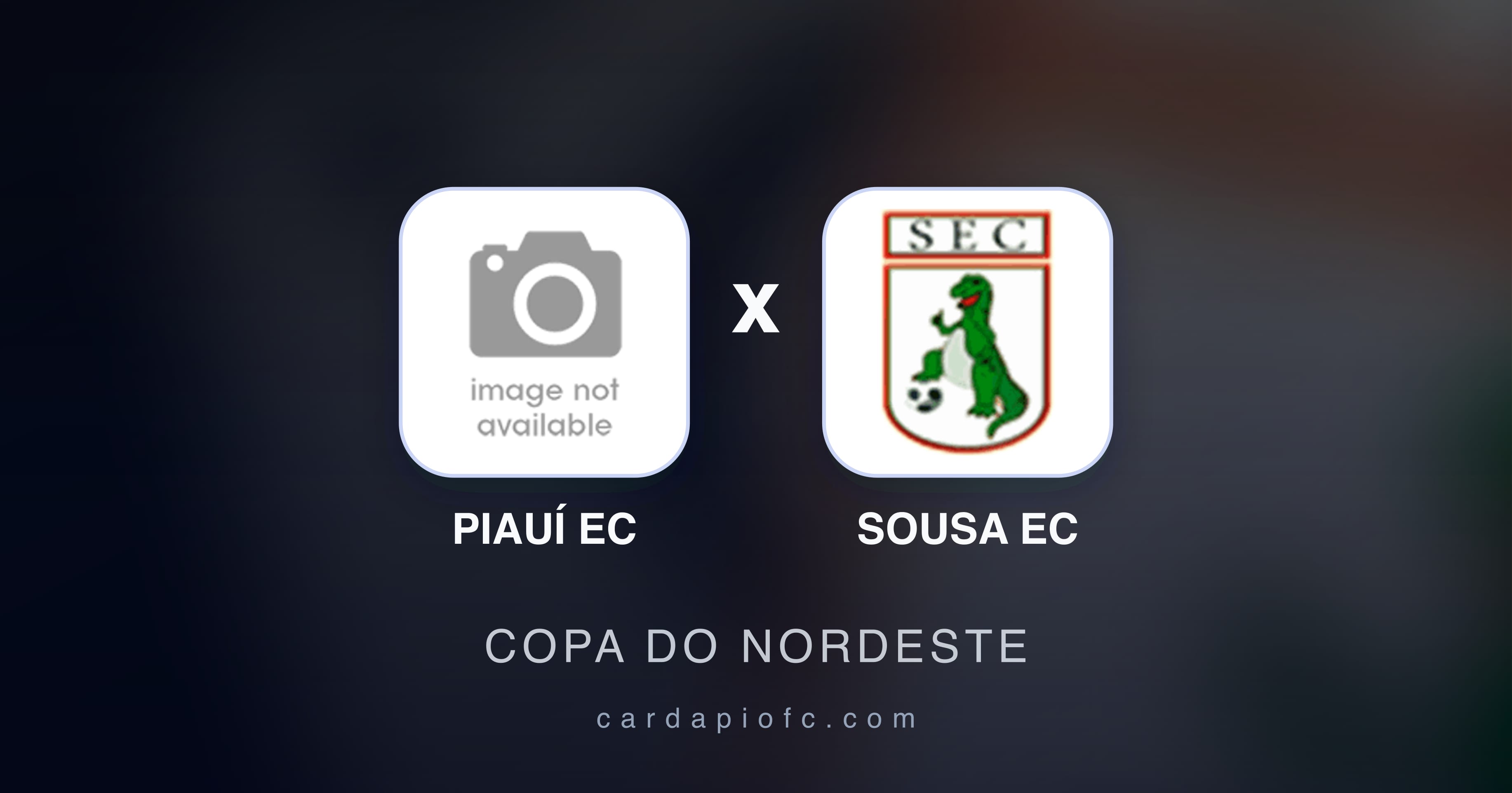 Imagen previa de Piauí EC vs Sousa EC (Copa do Nordeste)