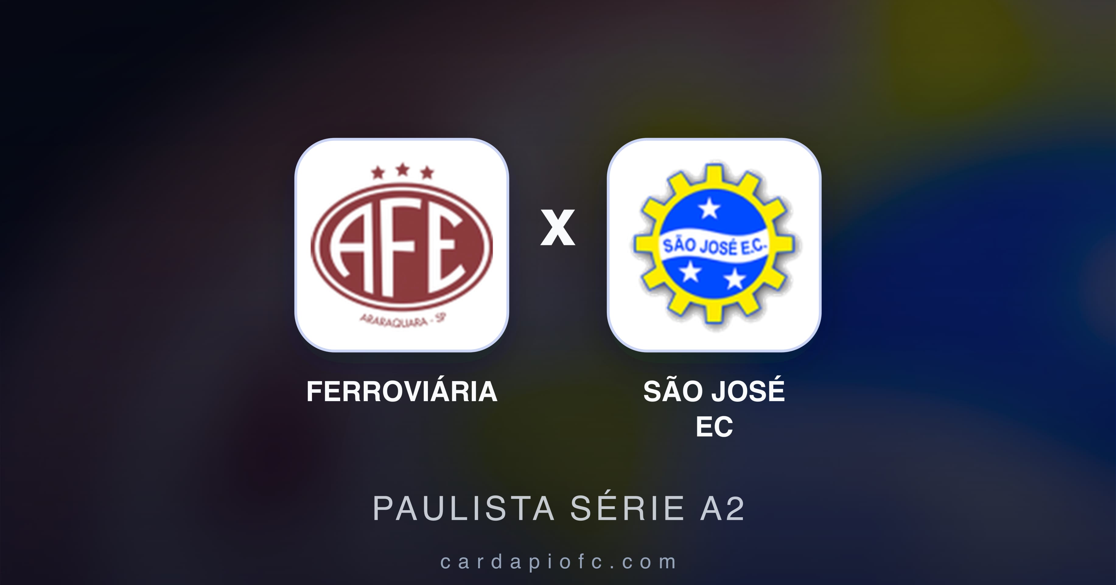 Imagen previa de Ferroviária vs São José EC (Paulista Série A2)