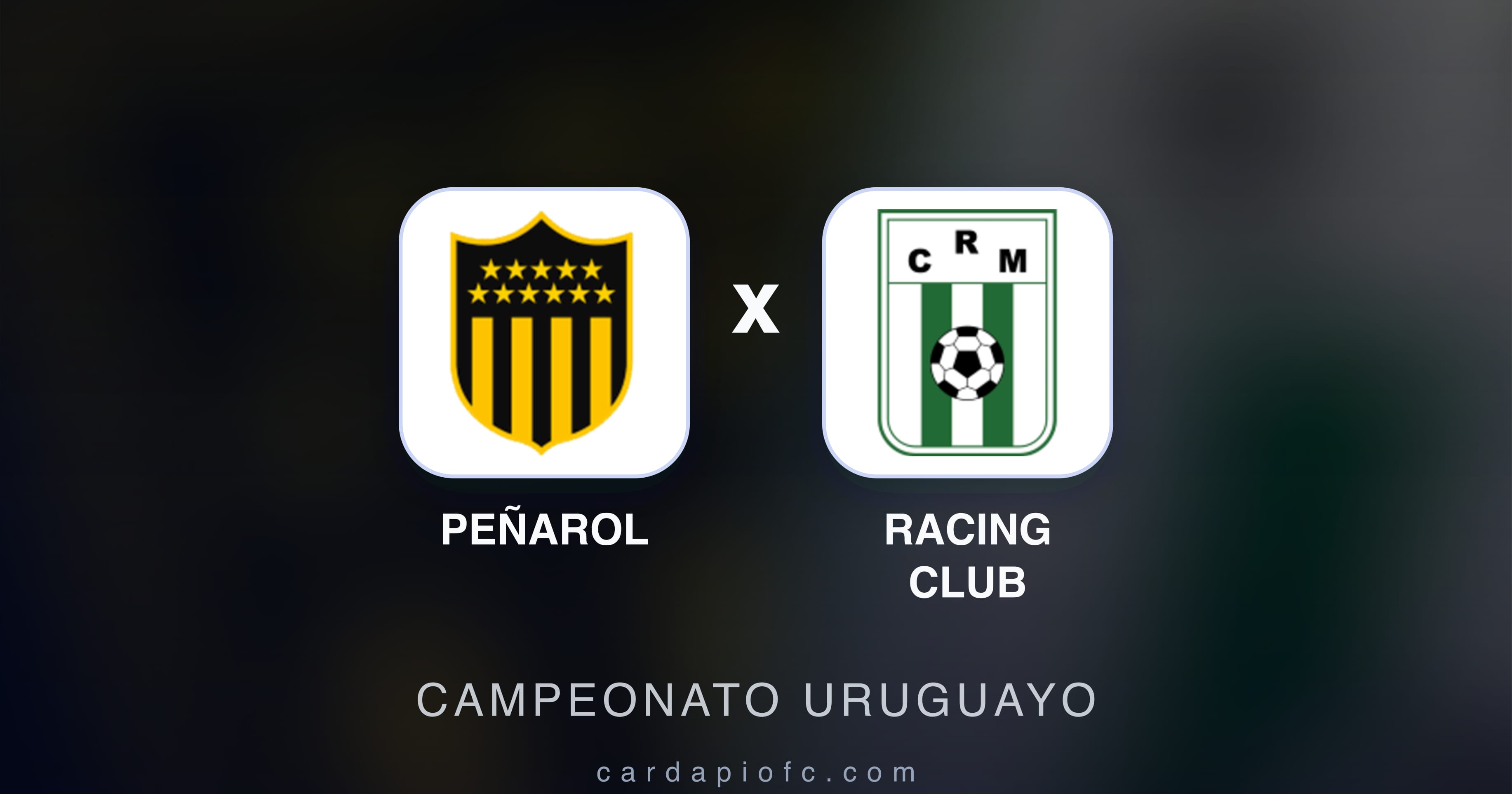 Imagen previa de Peñarol vs Racing Club (Campeonato Uruguayo)