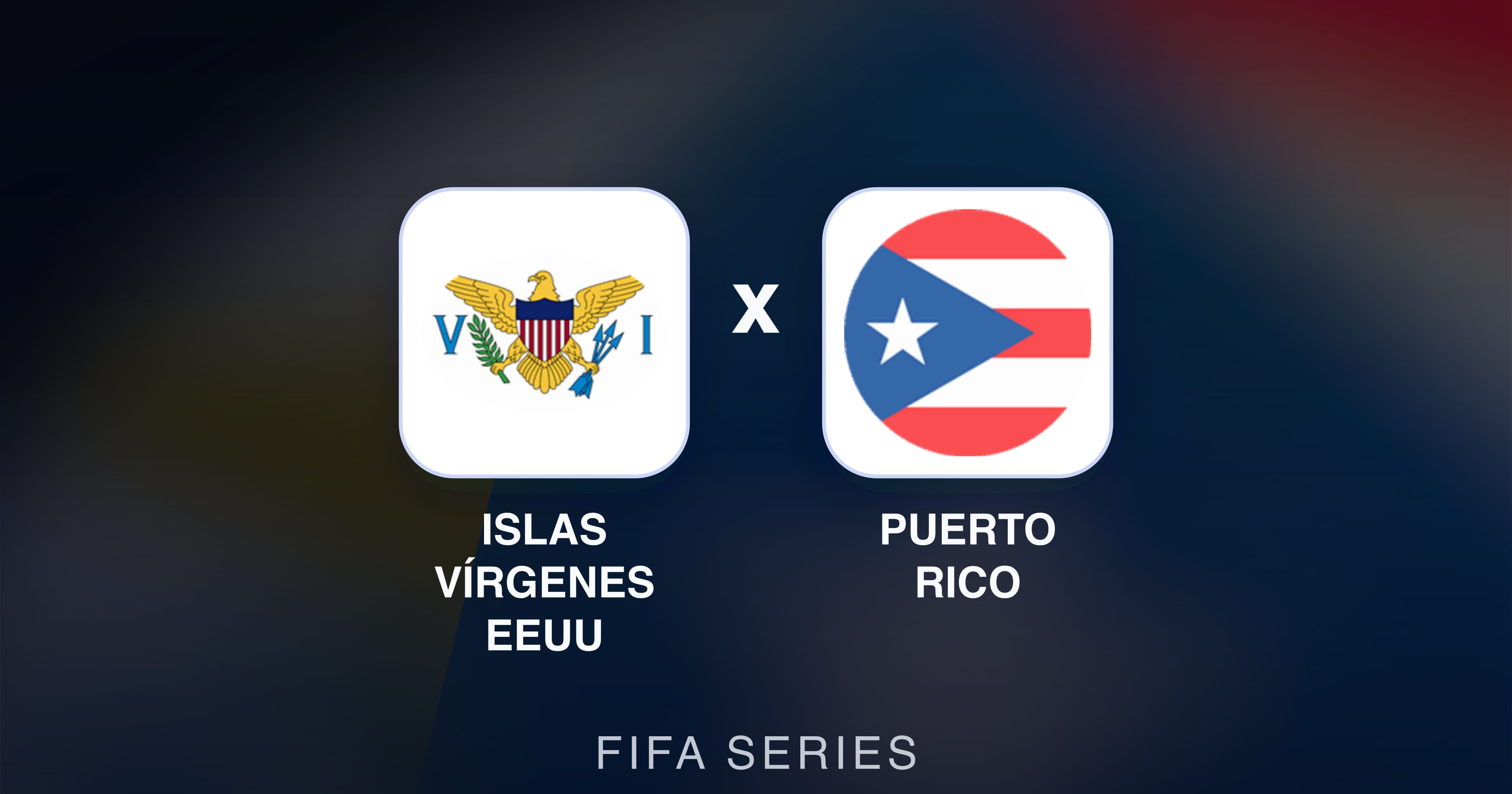 Imagen previa de Islas Vírgenes EEUU vs Puerto Rico (FIFA Series)