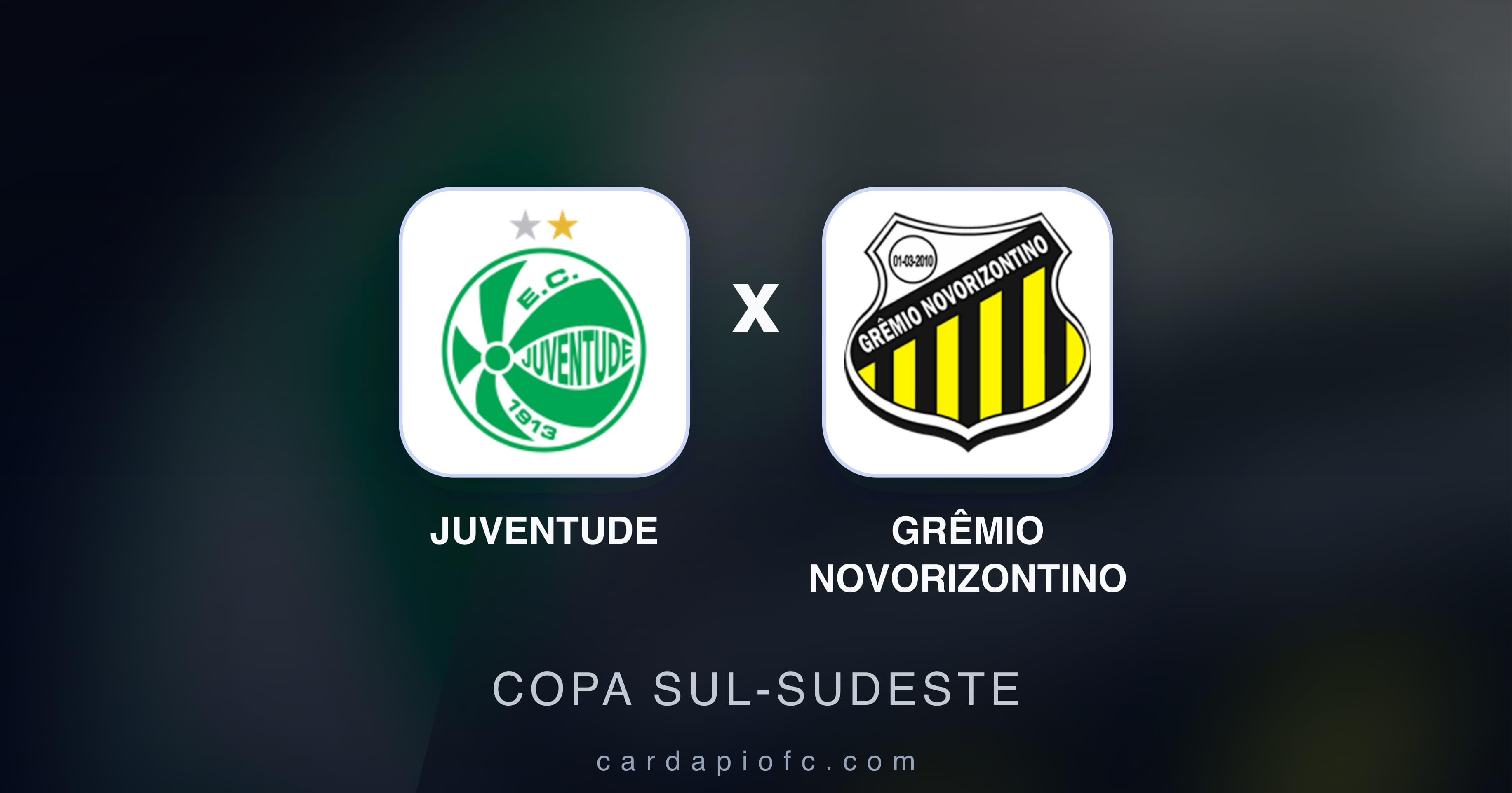 Imagen previa de Juventude vs Grêmio Novorizontino (Copa Sul-Sudeste)