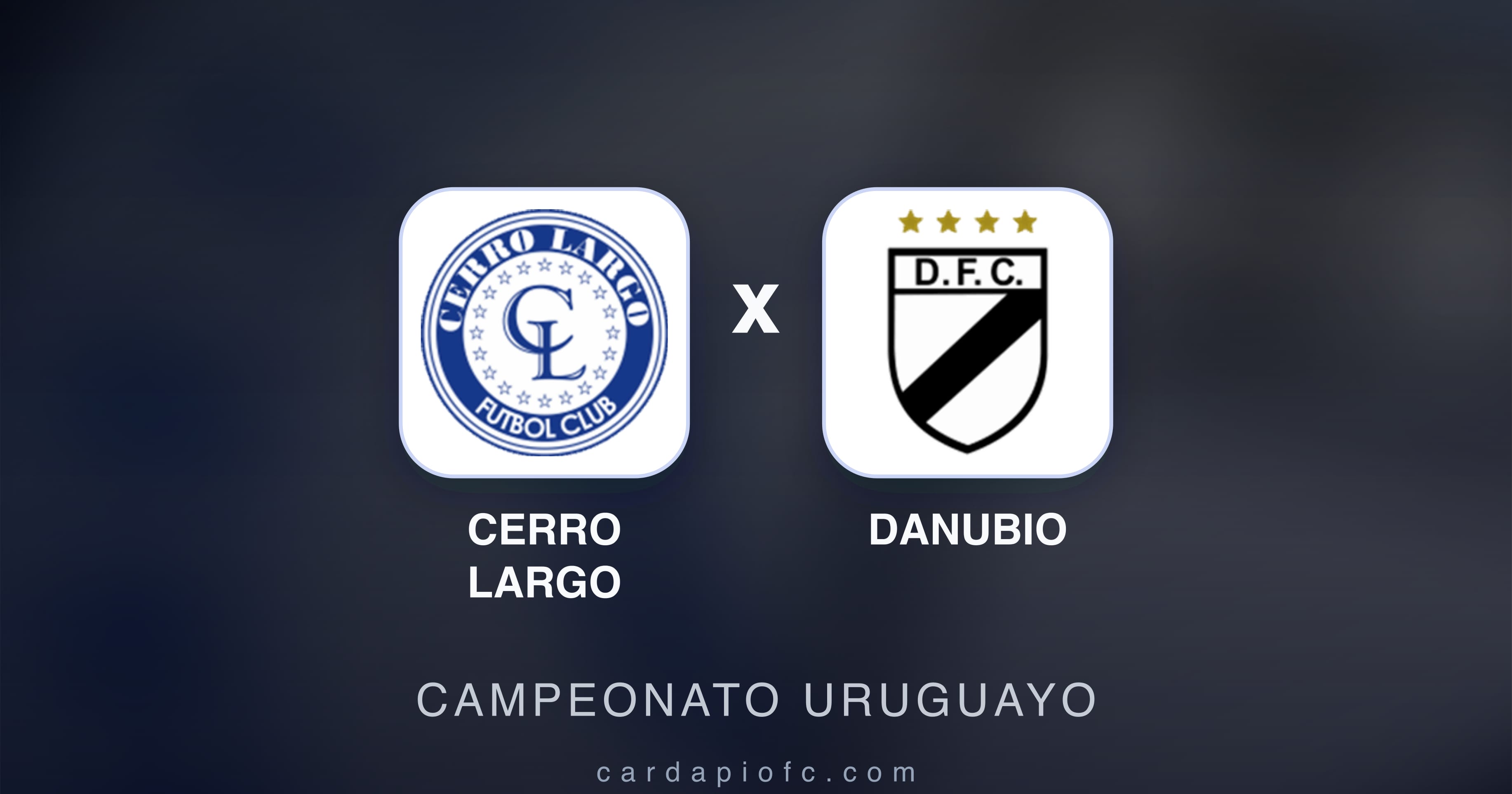 Imagen previa de Cerro Largo vs Danubio (Campeonato Uruguayo)