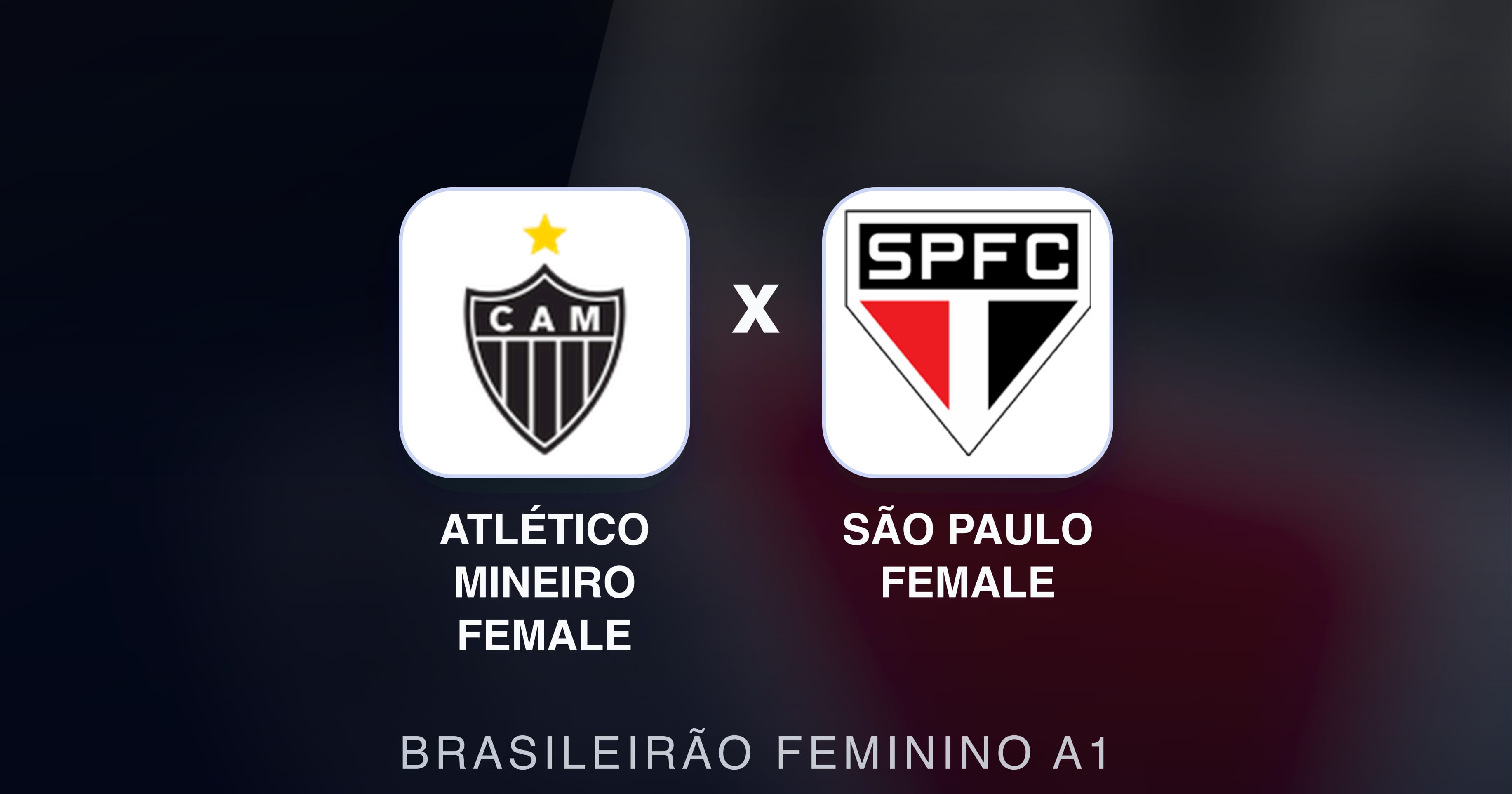 Imagen previa de Atlético Mineiro Female vs São Paulo Female (Brasileirão Feminino A1)