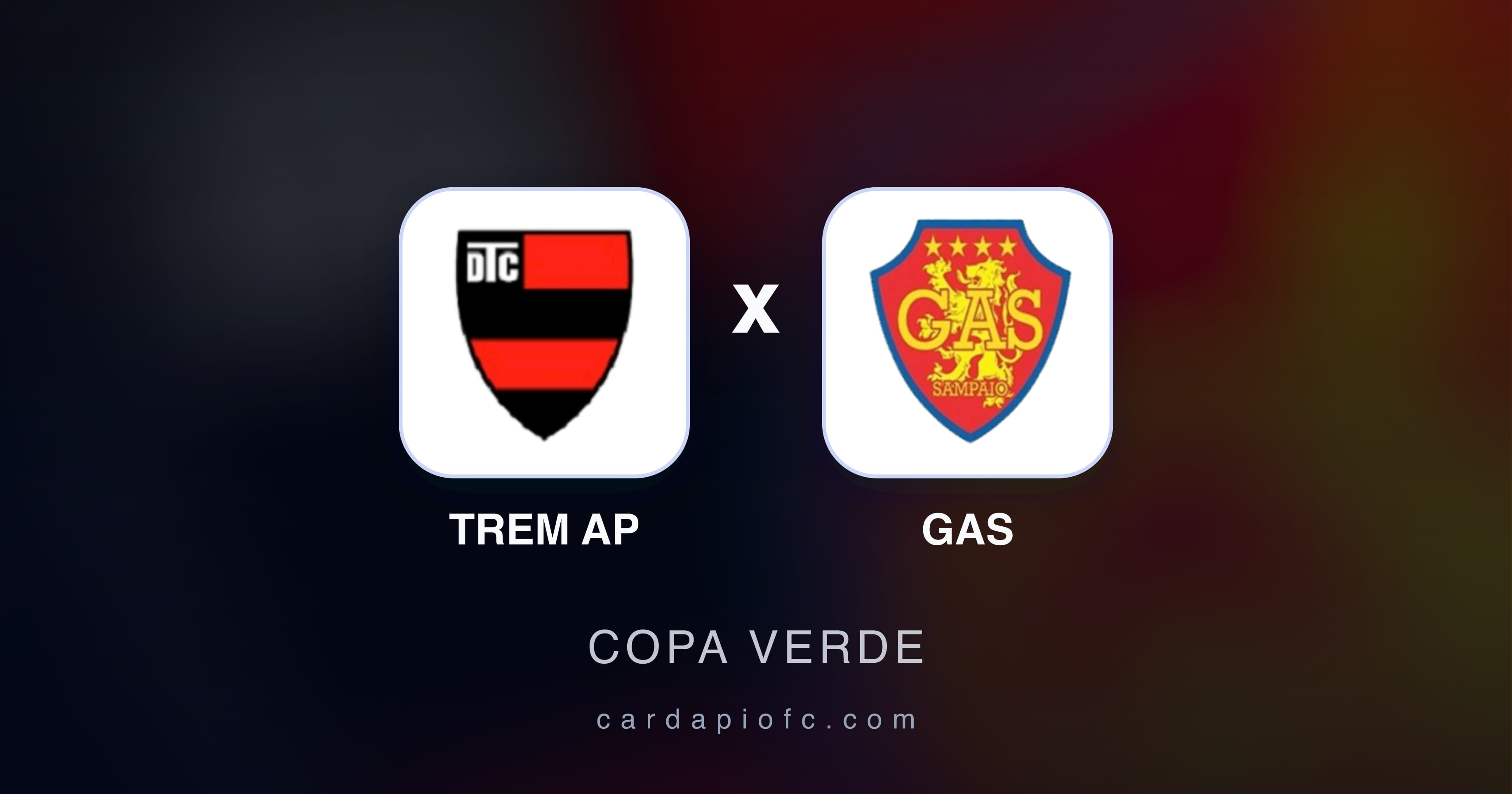 Imagen previa de Trem AP vs GAS (Copa Verde)