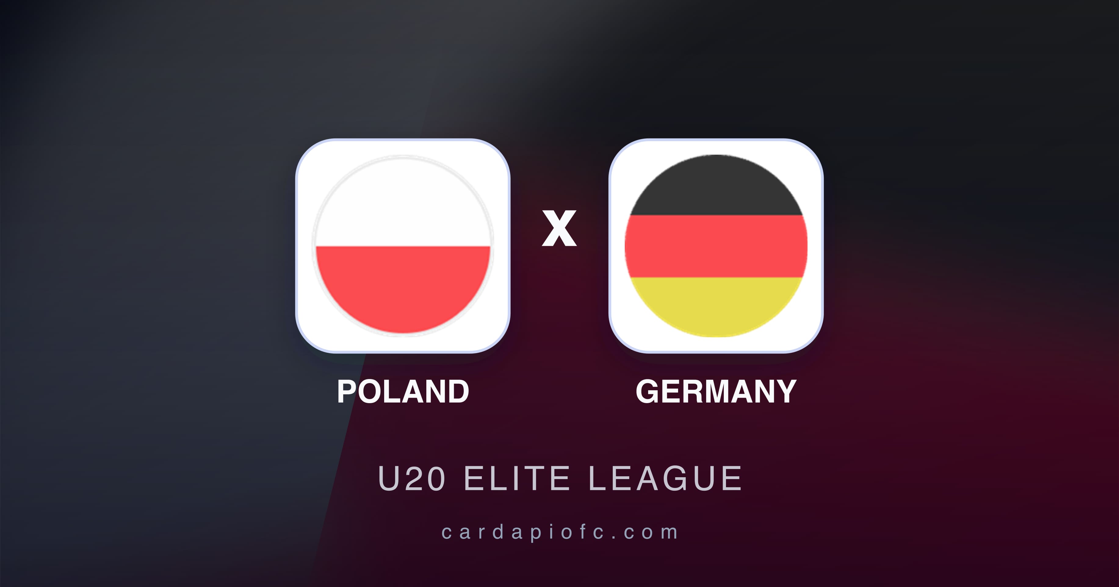 Imagen previa de Poland vs Germany (U20 Elite League)