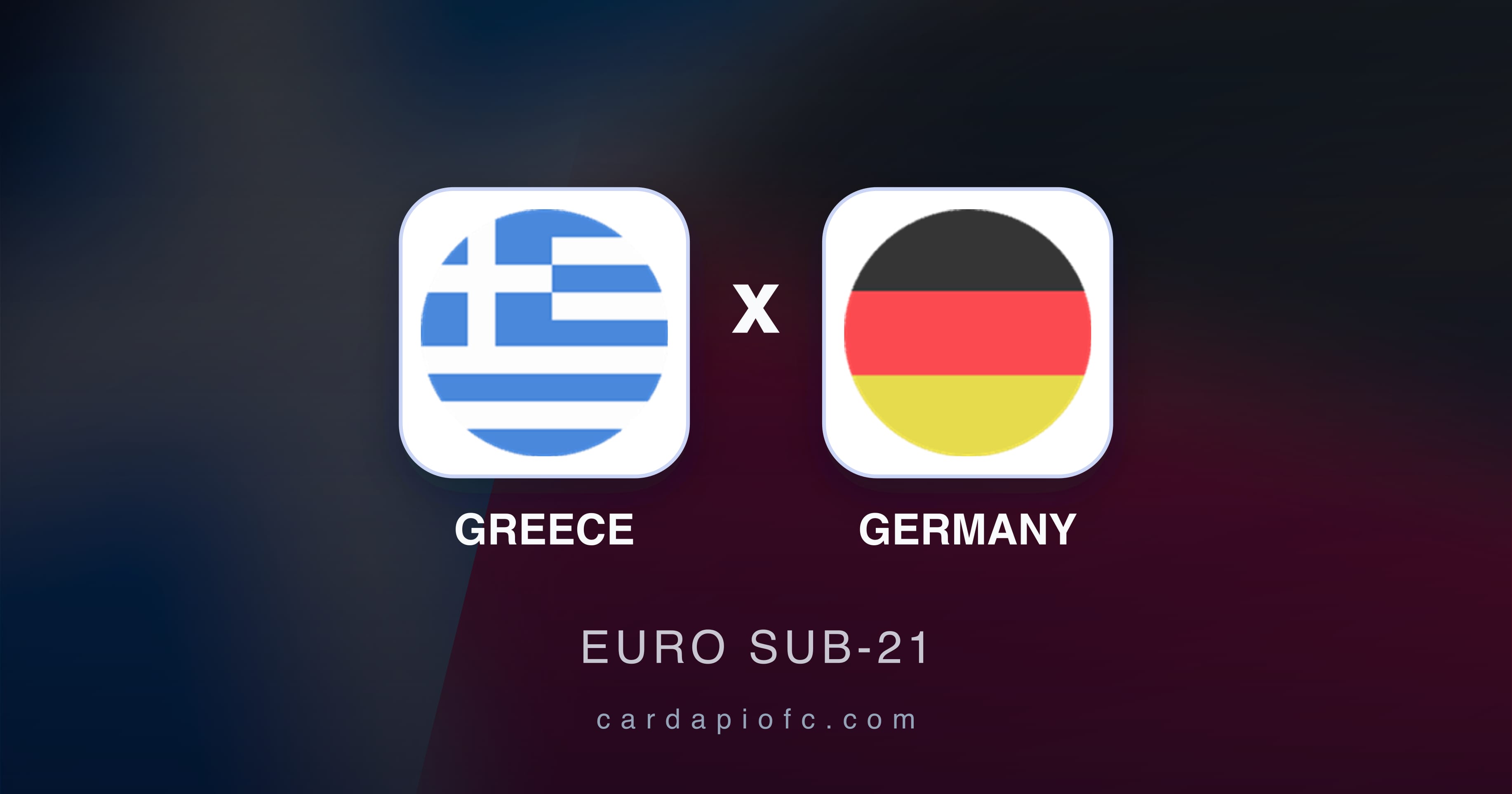 Imagen previa de Greece vs Germany (EURO Sub-21)