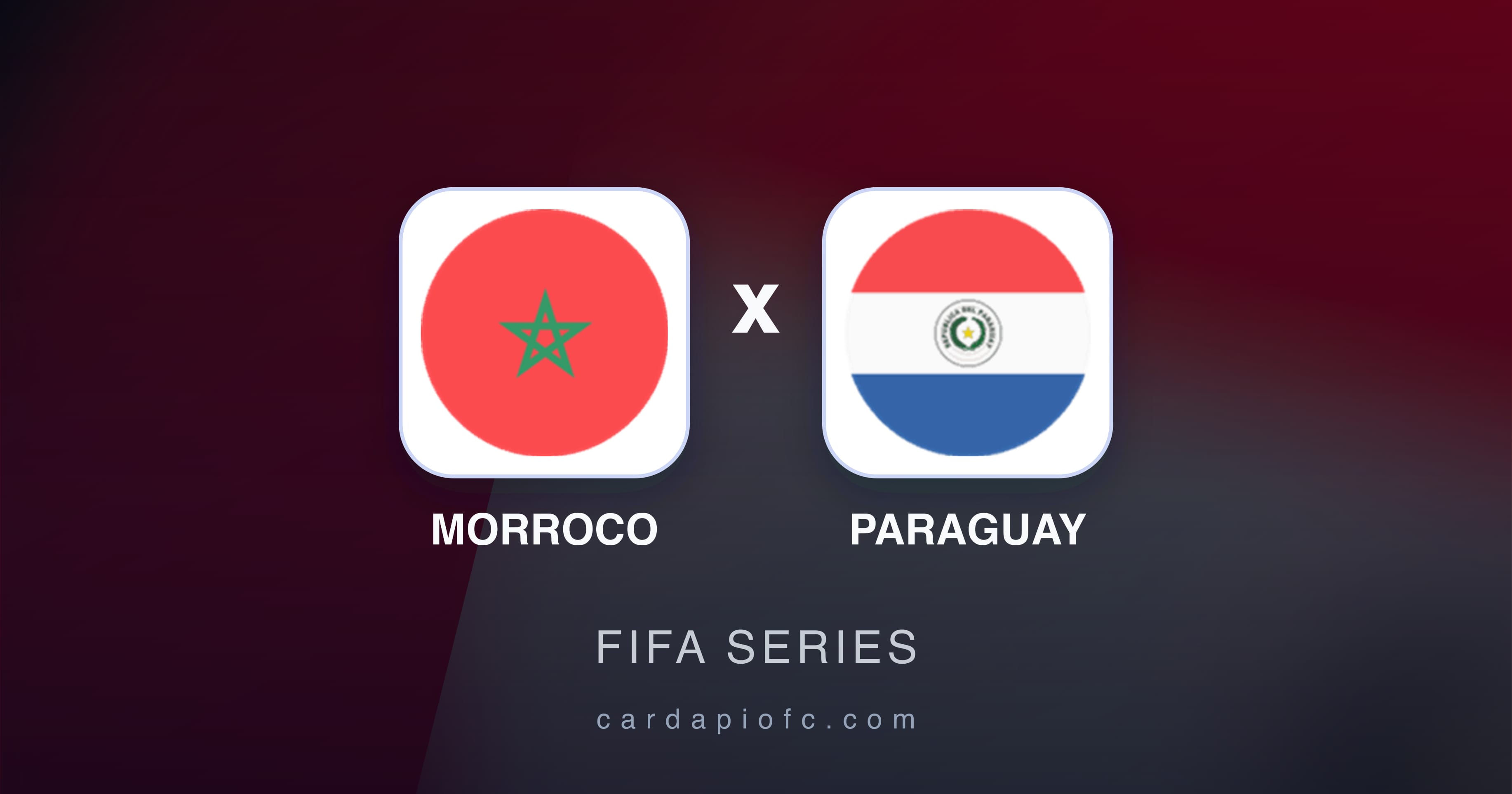 Imagen previa de Morroco vs Paraguay (FIFA Series)
