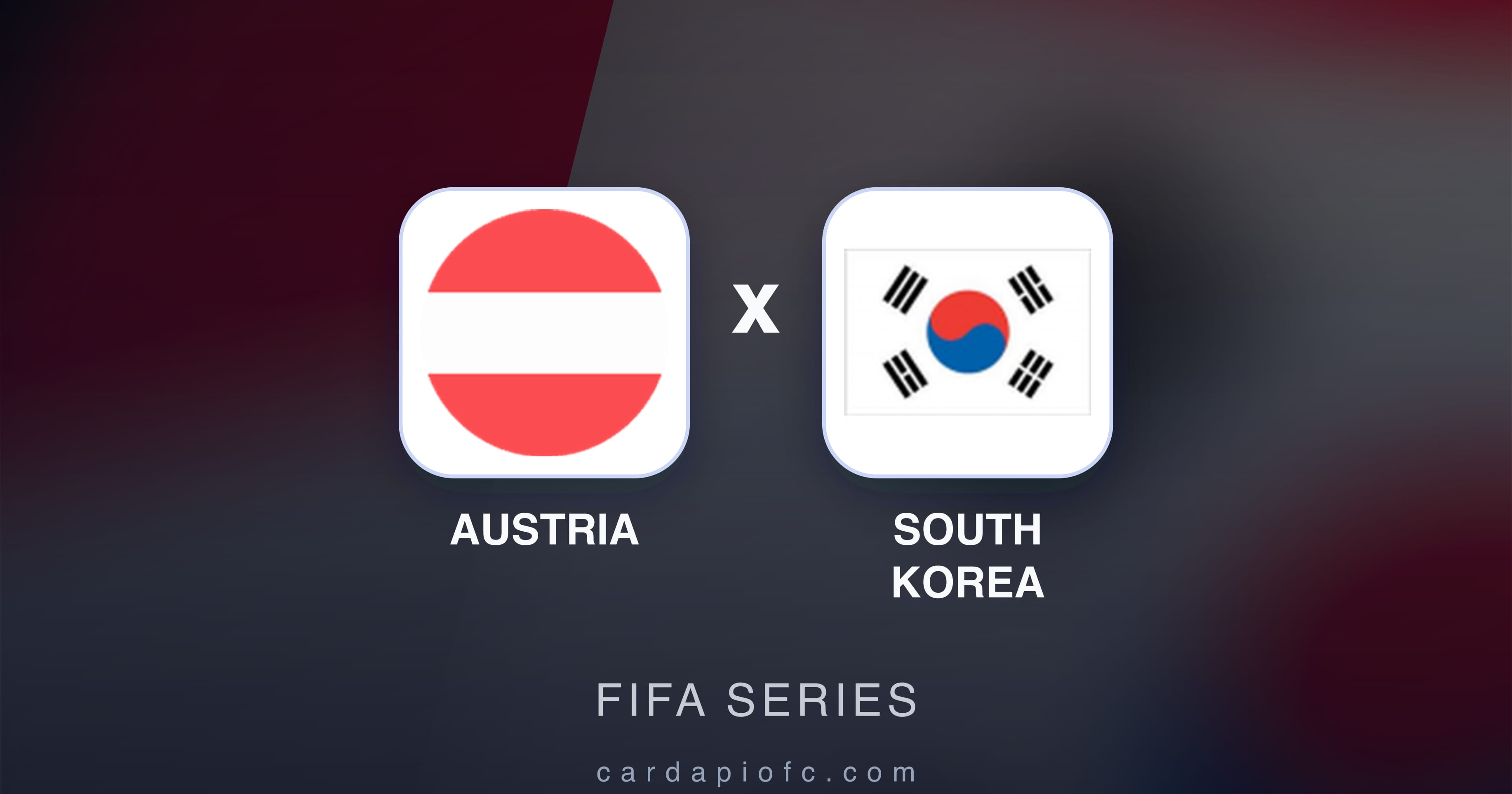 Imagen previa de Austria vs South Korea (FIFA Series)