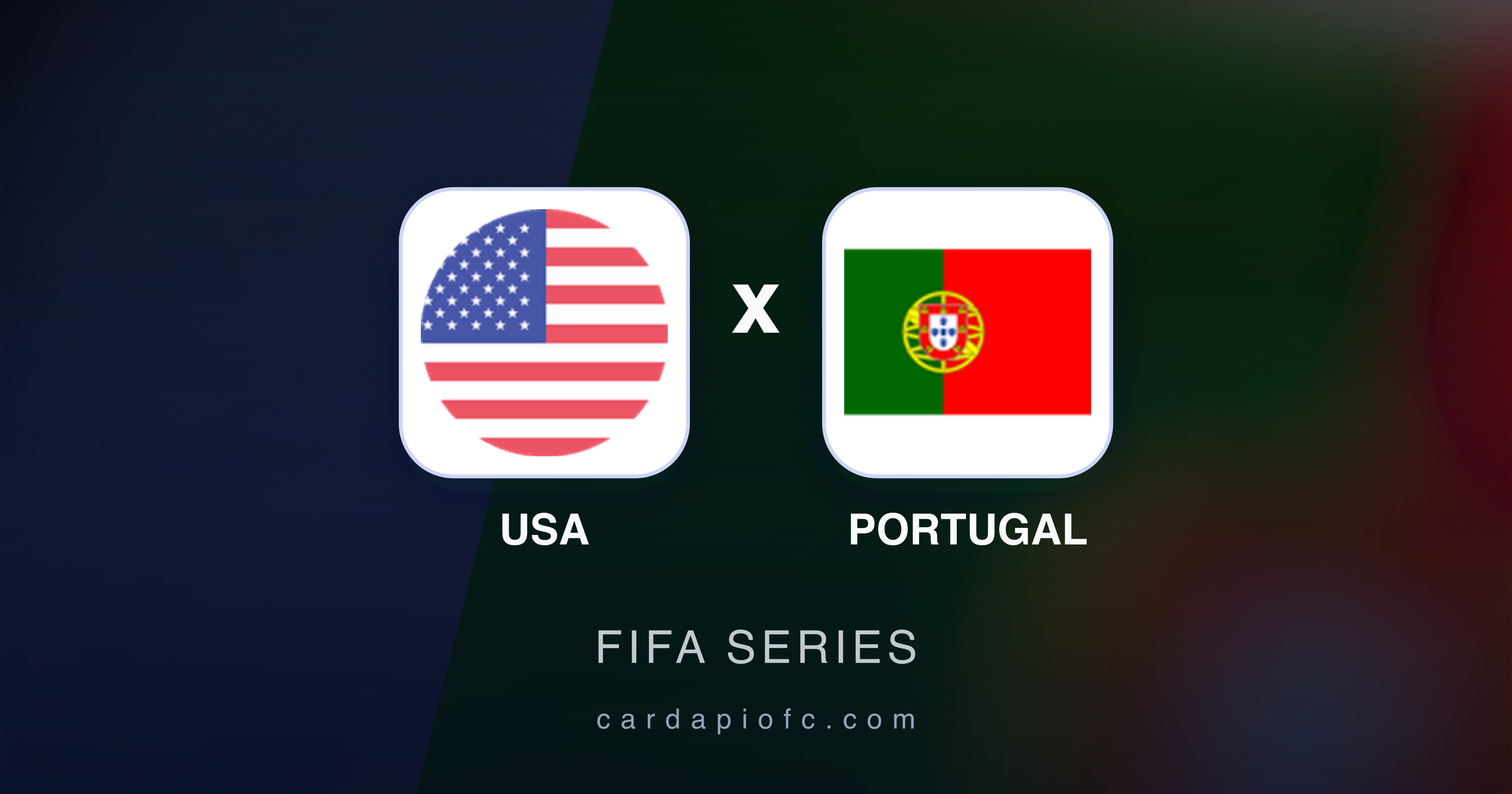 Imagen previa de USA vs Portugal (FIFA Series)