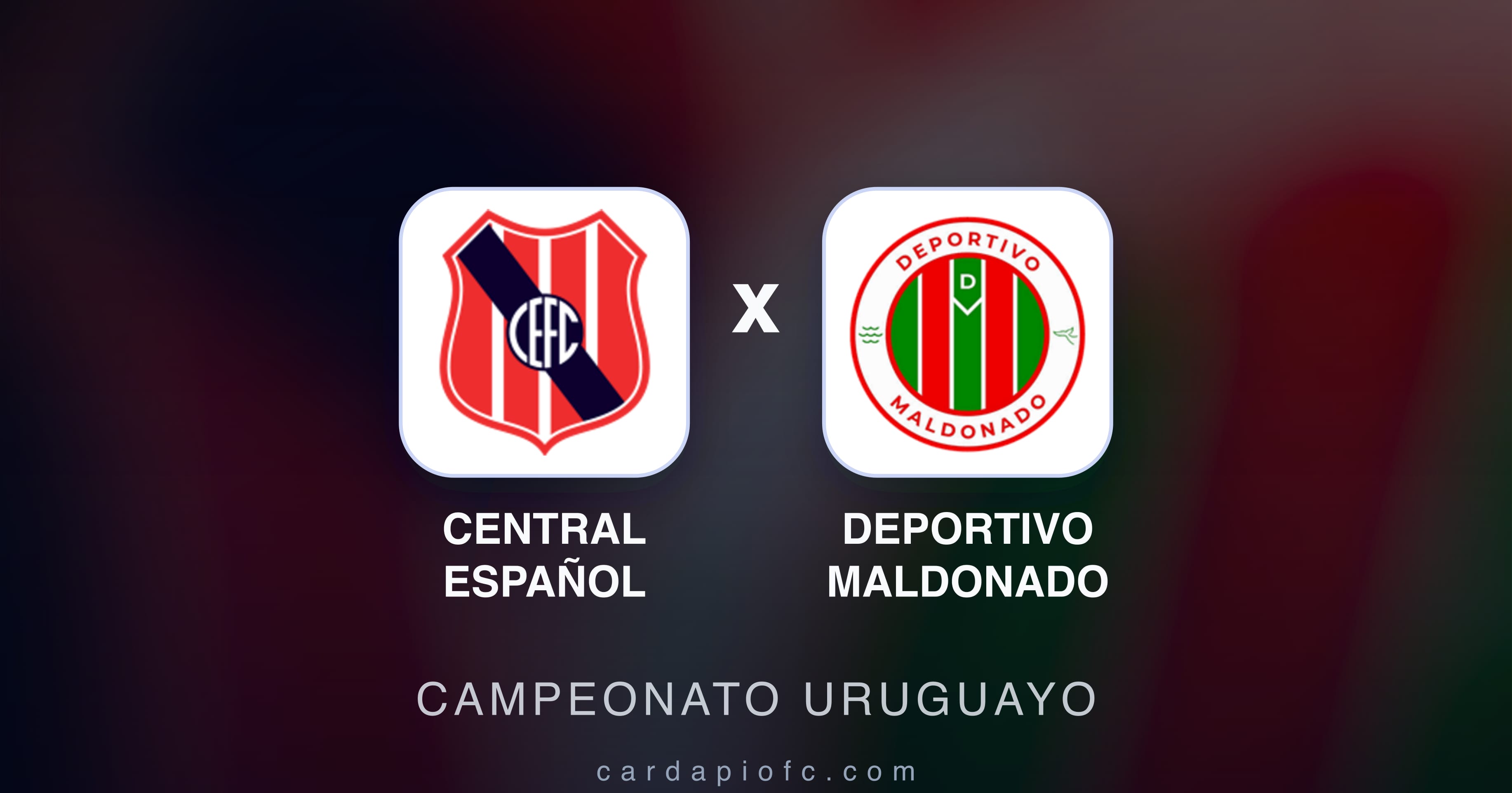 Imagen previa de Central Español vs Deportivo Maldonado (Campeonato Uruguayo)