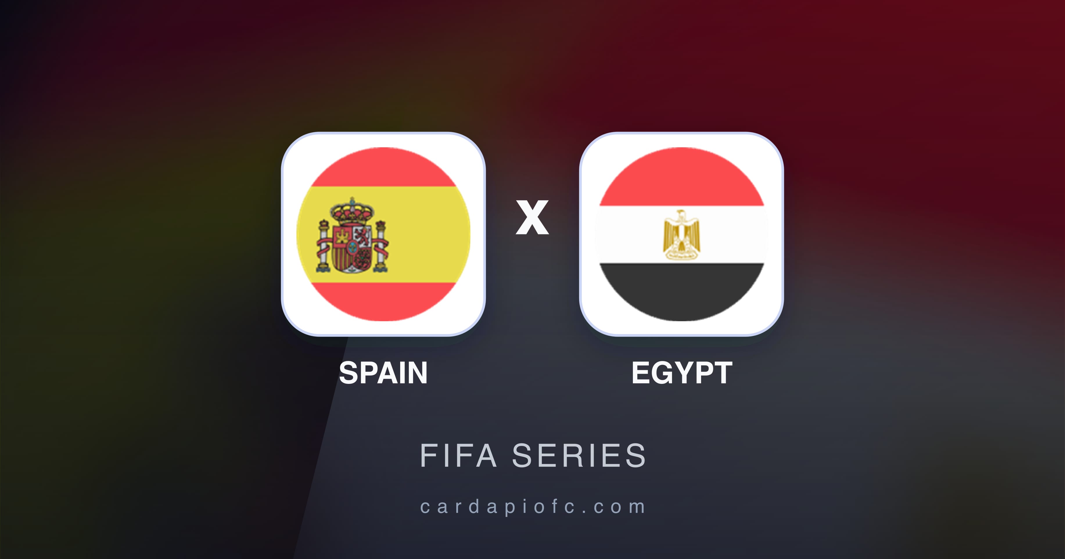 Imagen previa de Spain vs Egypt (FIFA Series)