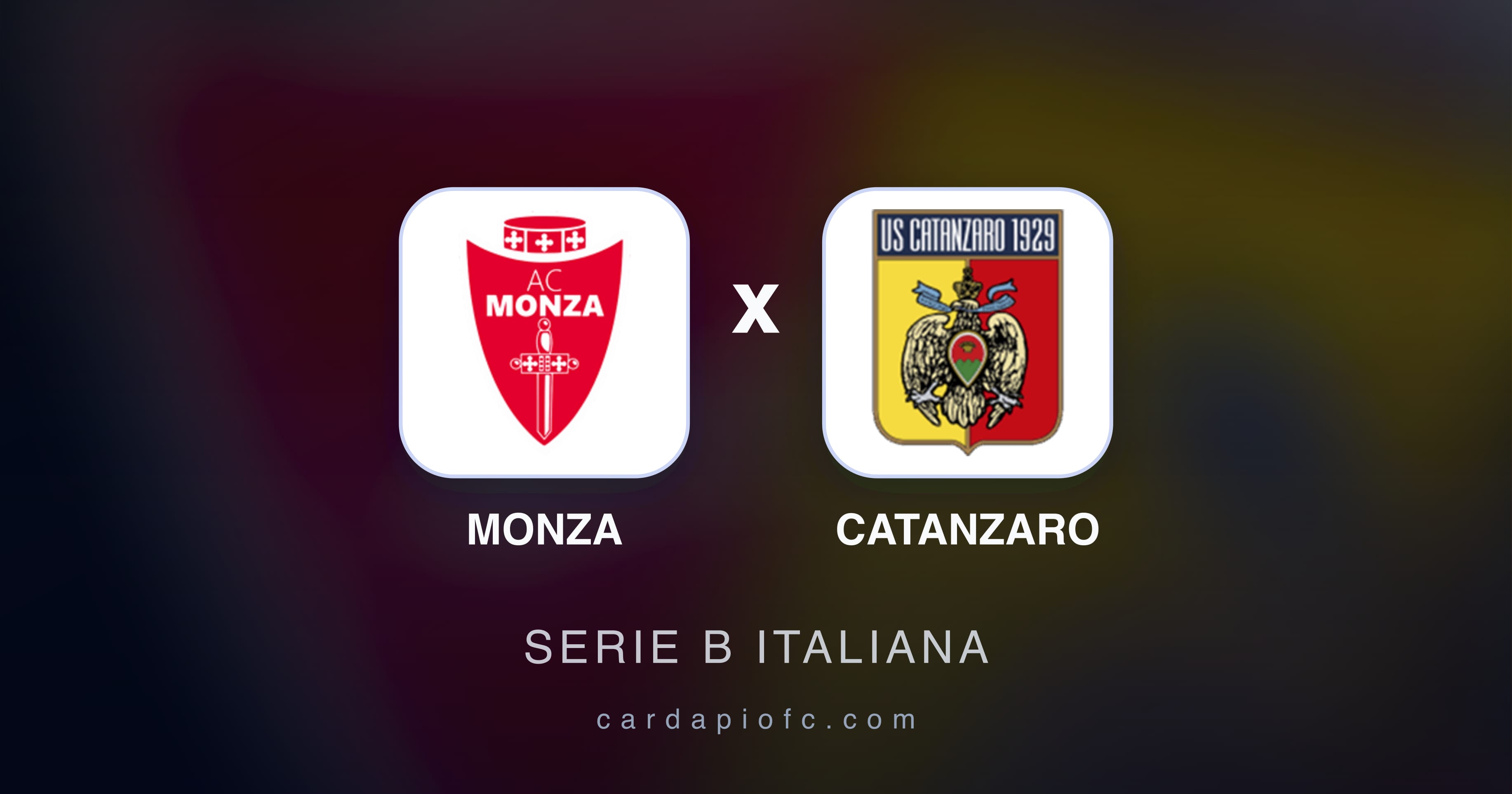 Imagen previa de Monza vs Catanzaro (Serie B Italiana)
