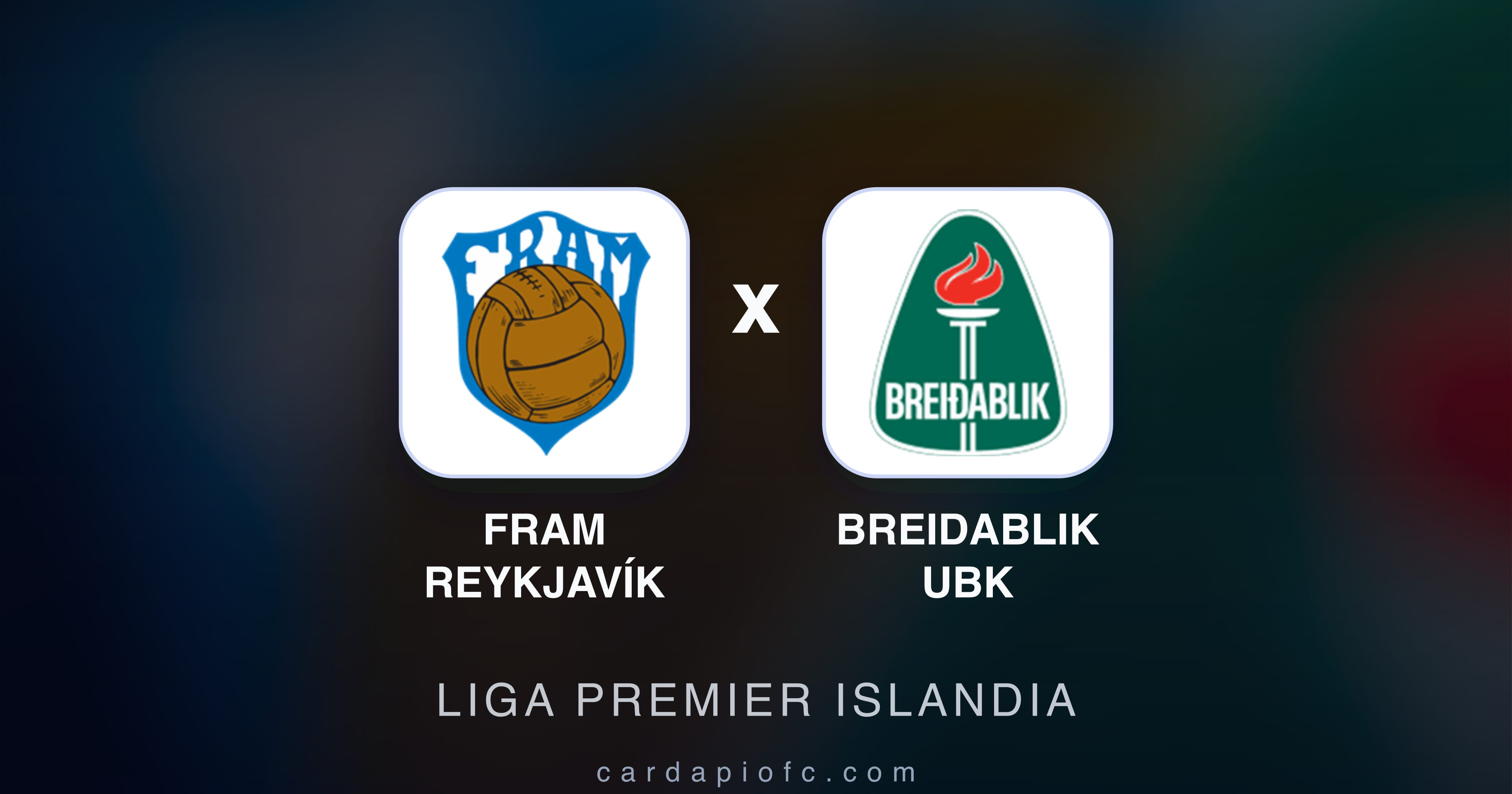 Imagen previa de Fram Reykjavík vs Breidablik UBK (Liga Premier Islandia)