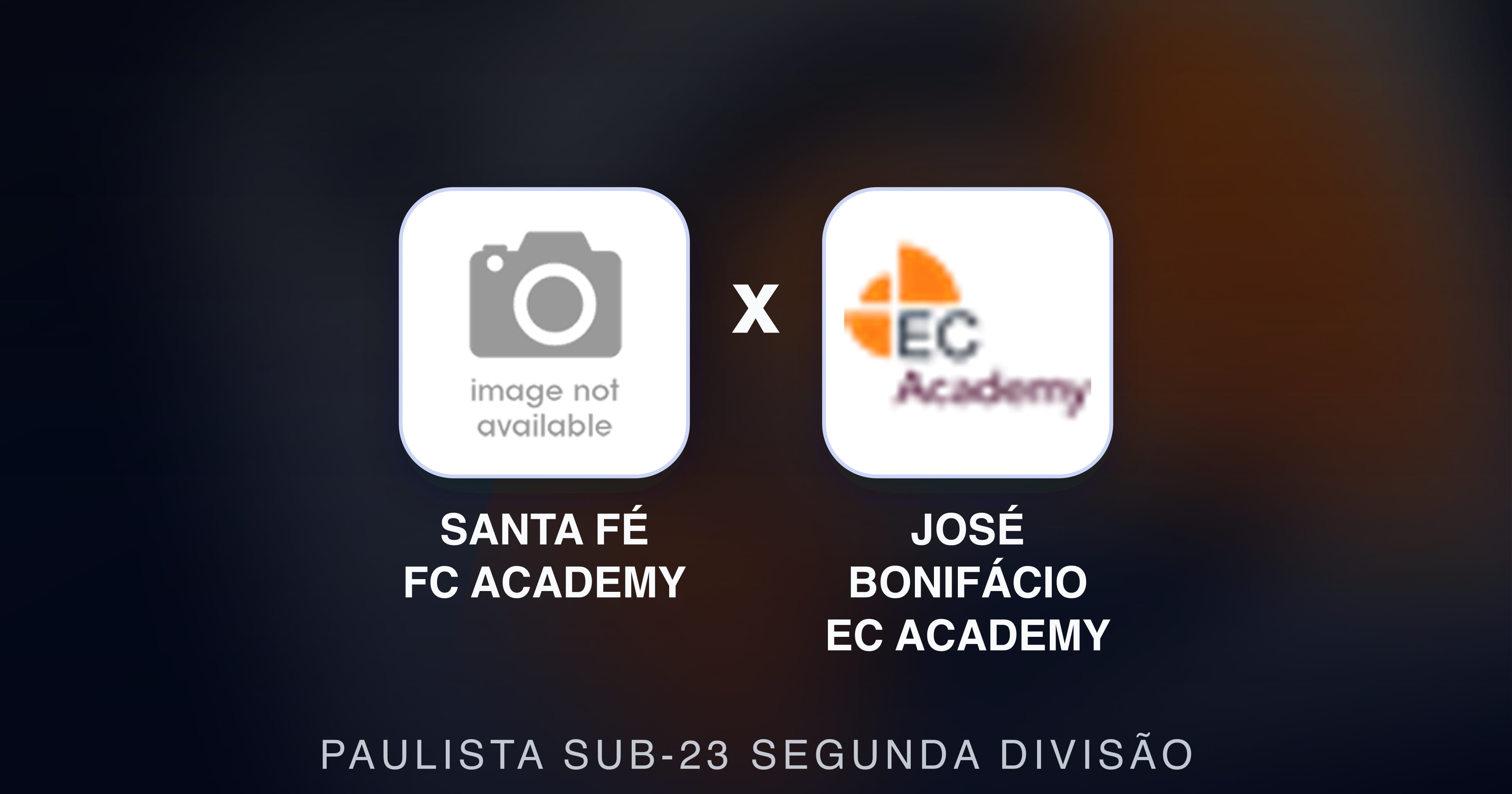 Imagen previa de Santa Fé FC Academy vs José Bonifácio EC Academy (Paulista Sub-23 Segunda Divisão)