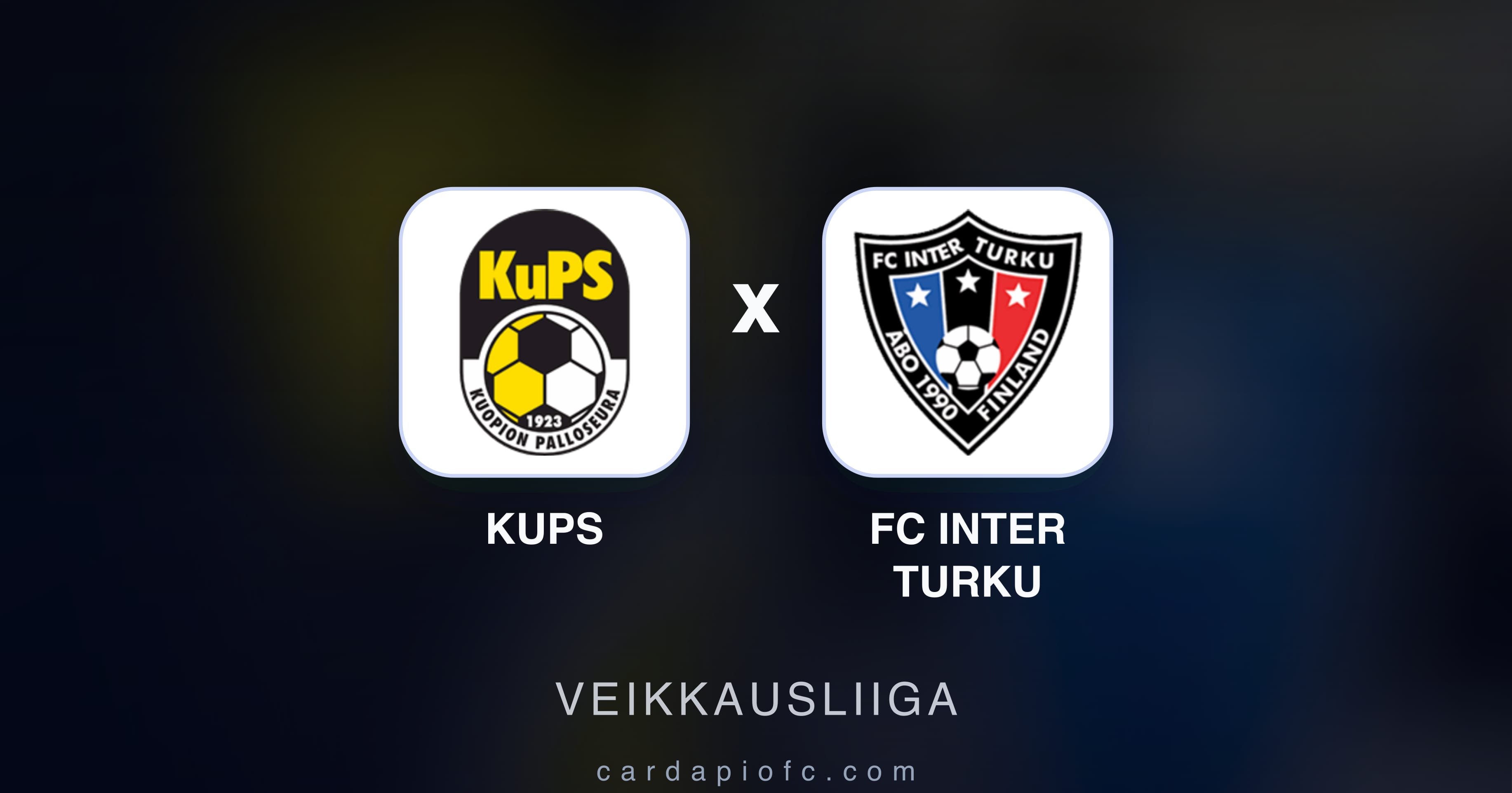 Imagen previa de KuPS vs FC Inter Turku (Veikkausliiga)