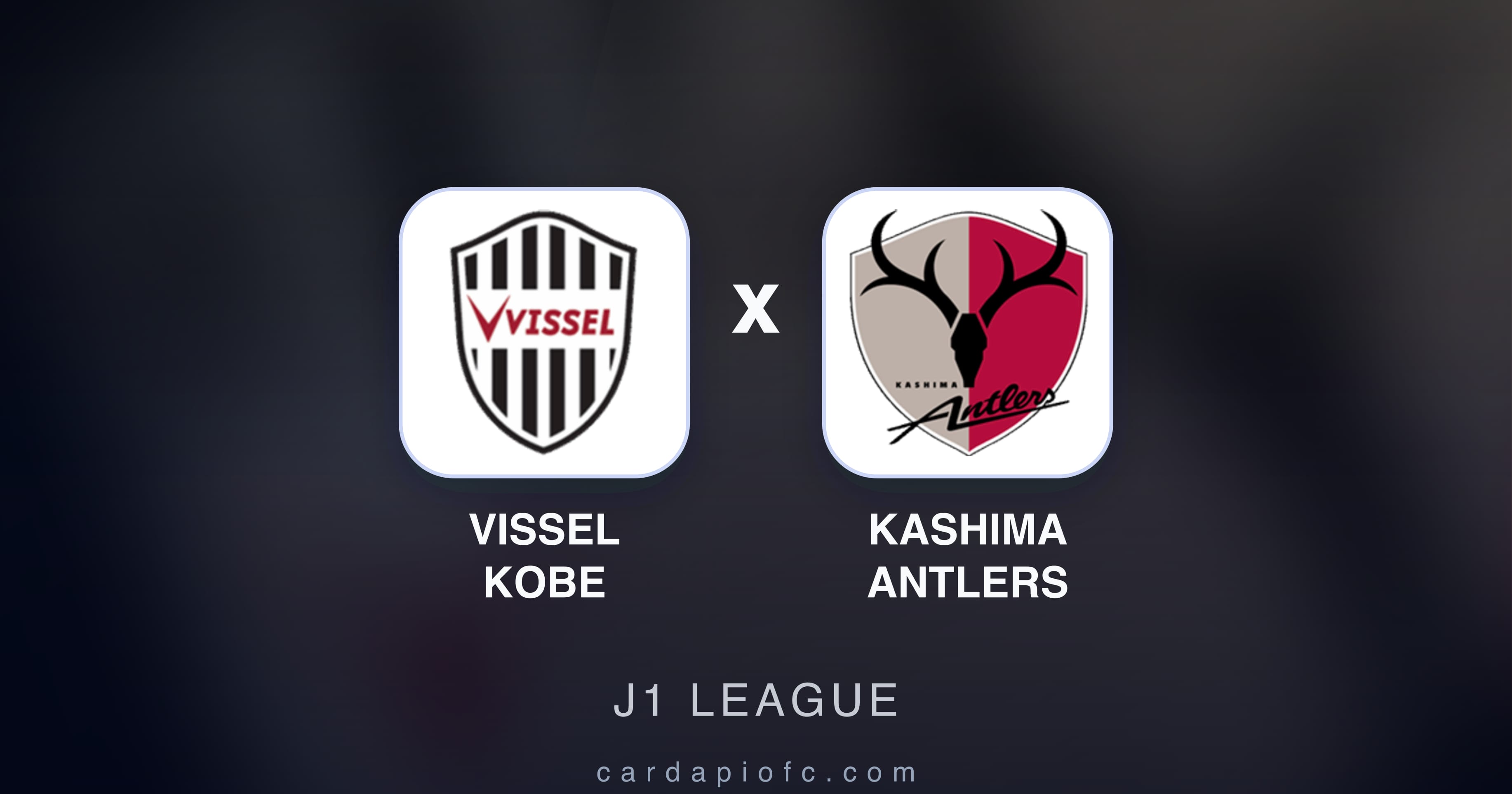 Imagen previa de Vissel Kobe vs Kashima Antlers (J1 League)