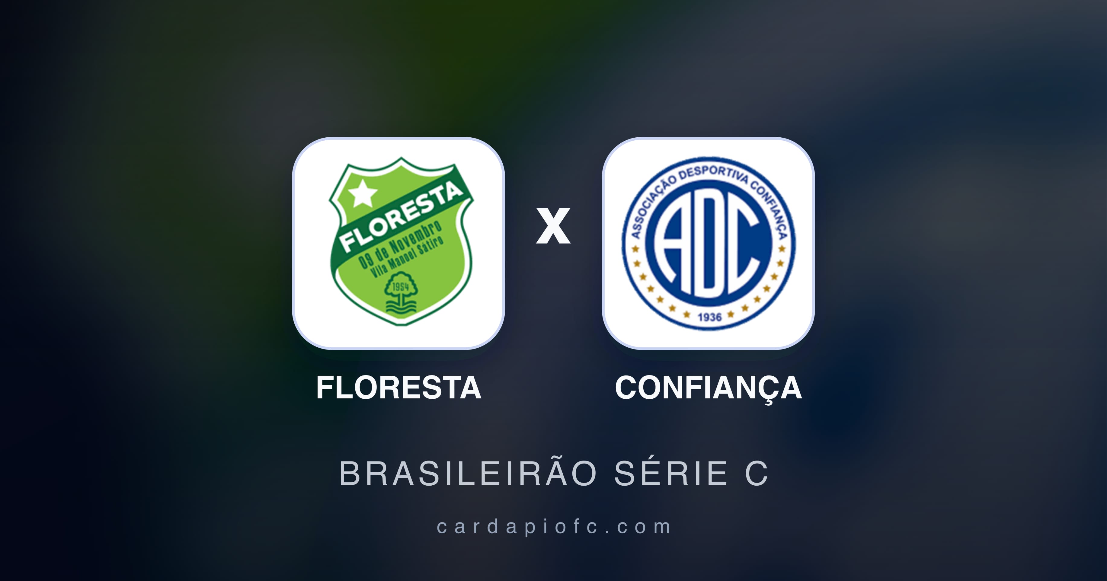 Imagen previa de Floresta vs Confiança (Brasileirão Série C)