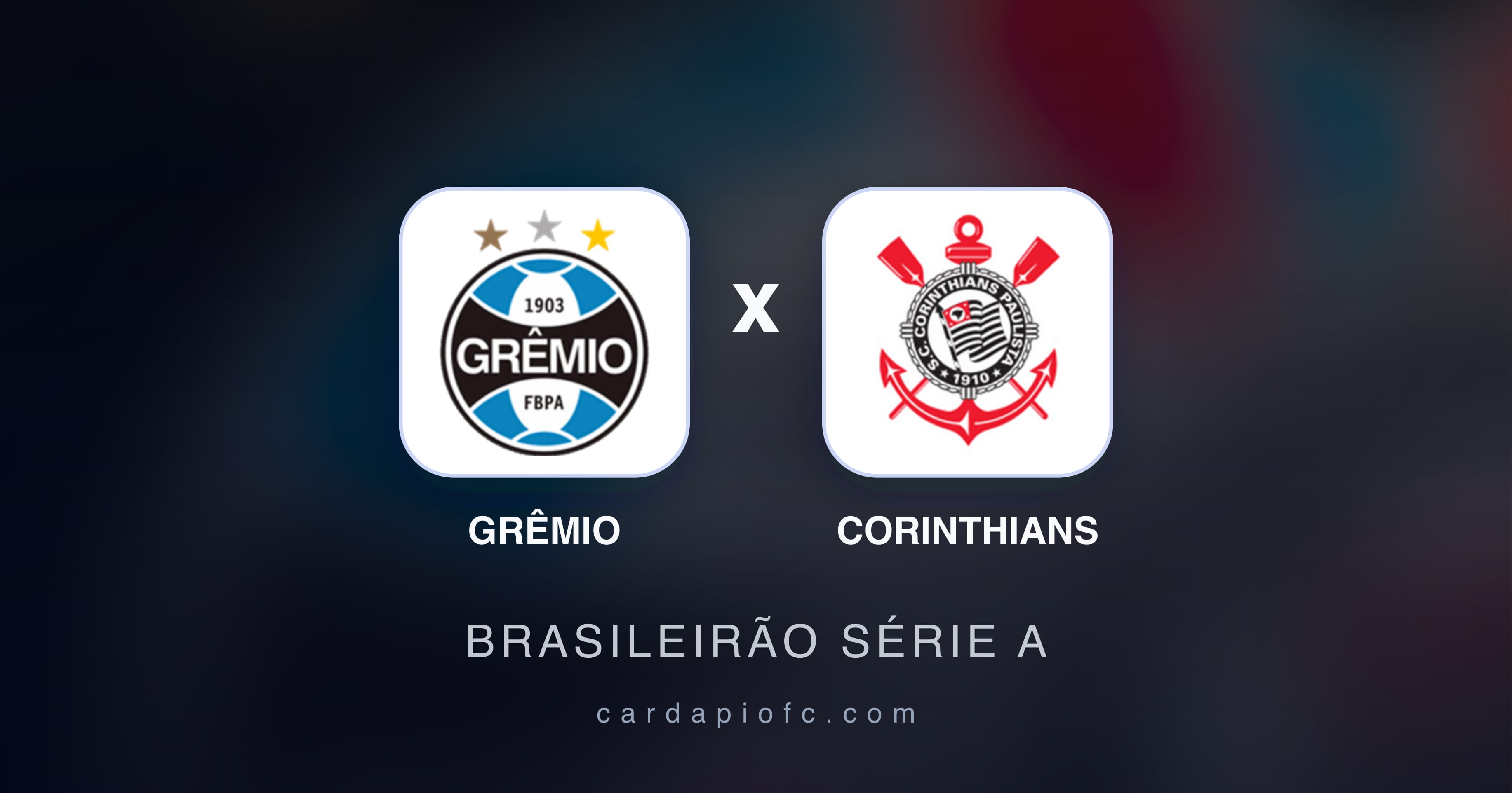 Grêmio बनाम Corinthians (Brasileirão Série A) का पूर्वावलोकन चित्र