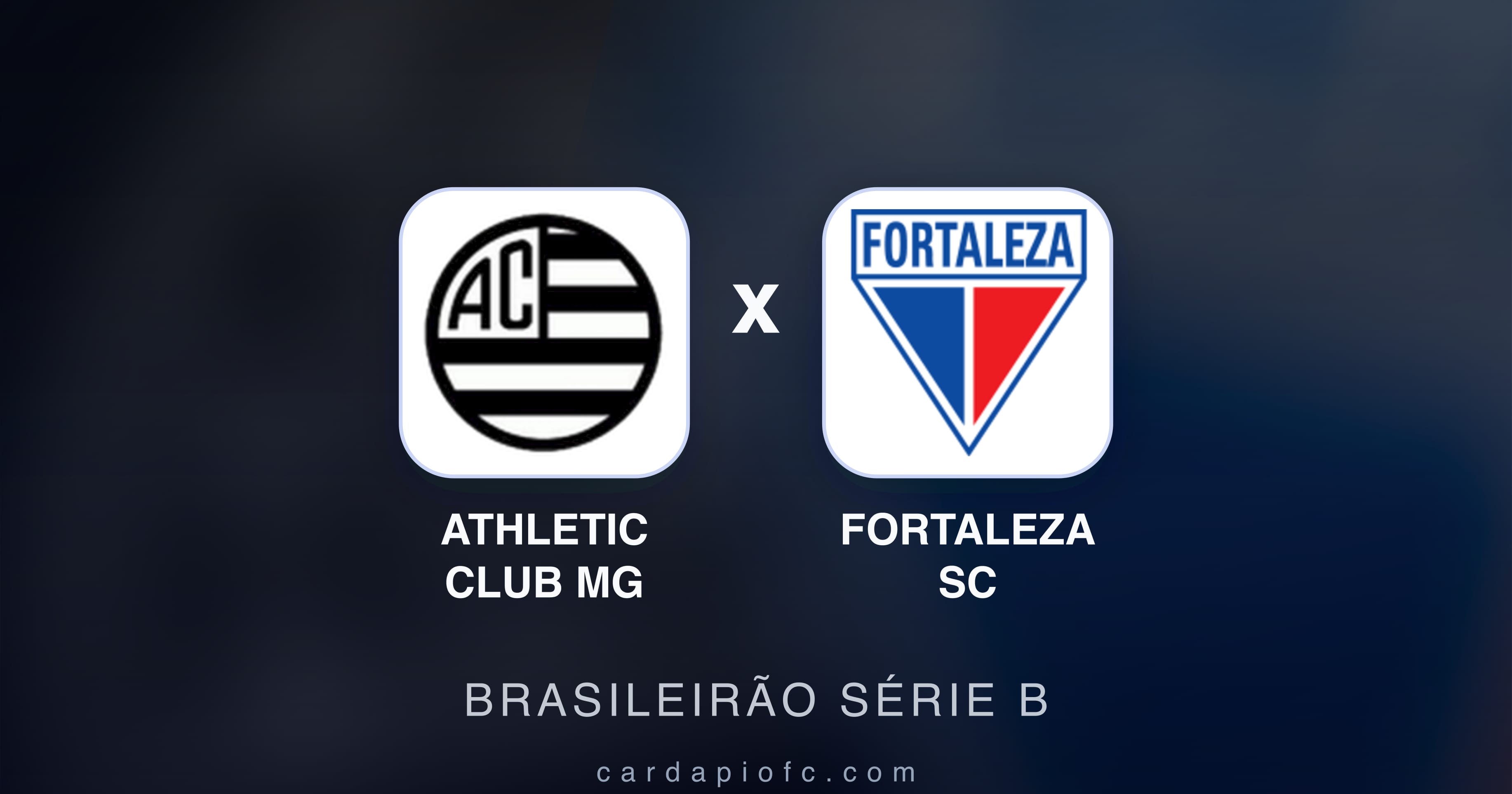 Athletic Club MG बनाम Fortaleza SC (Brasileirão Série B) का पूर्वावलोकन चित्र