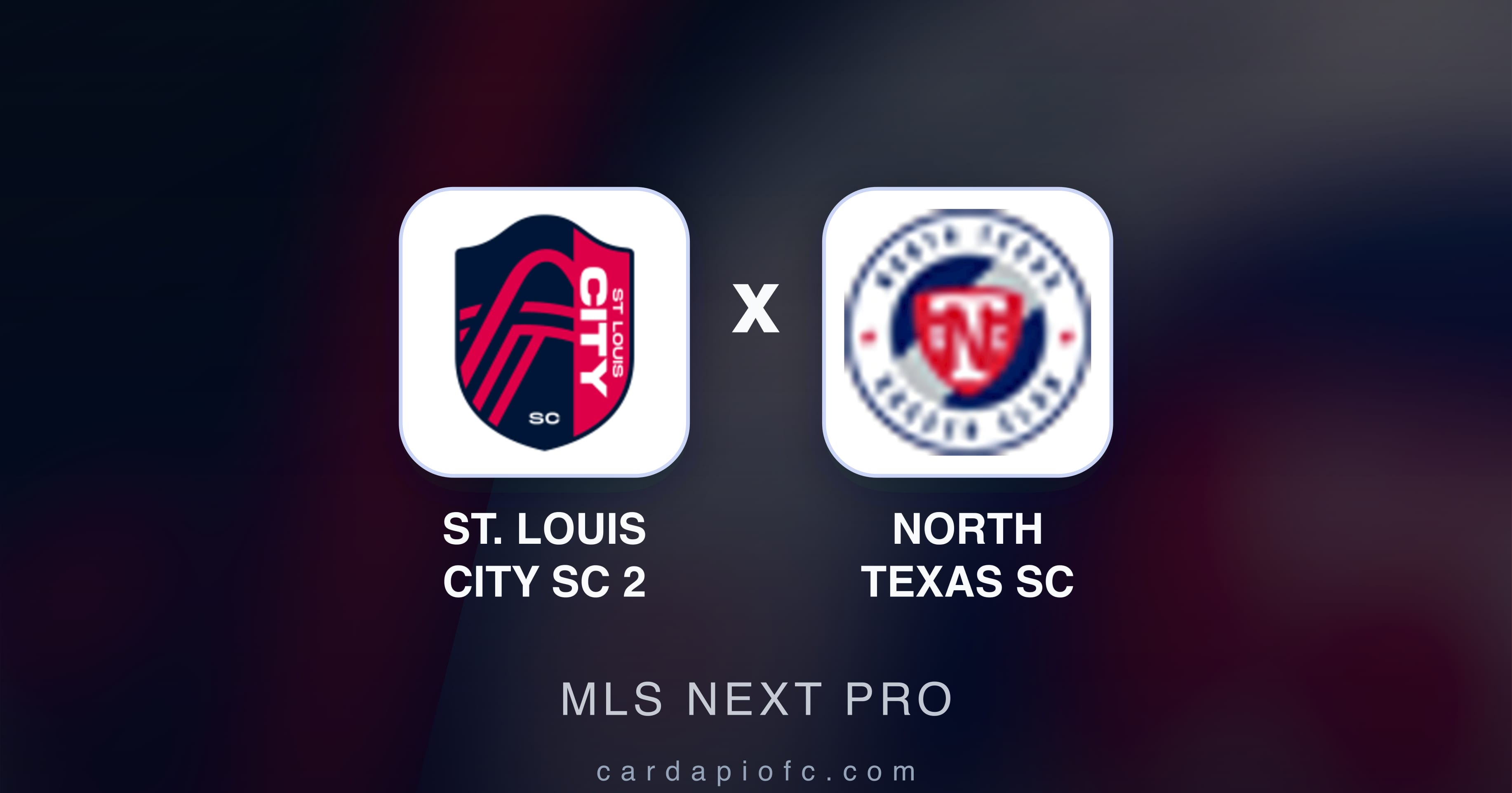 Imagen previa de St. Louis City SC 2 vs North Texas SC (MLS Next Pro)