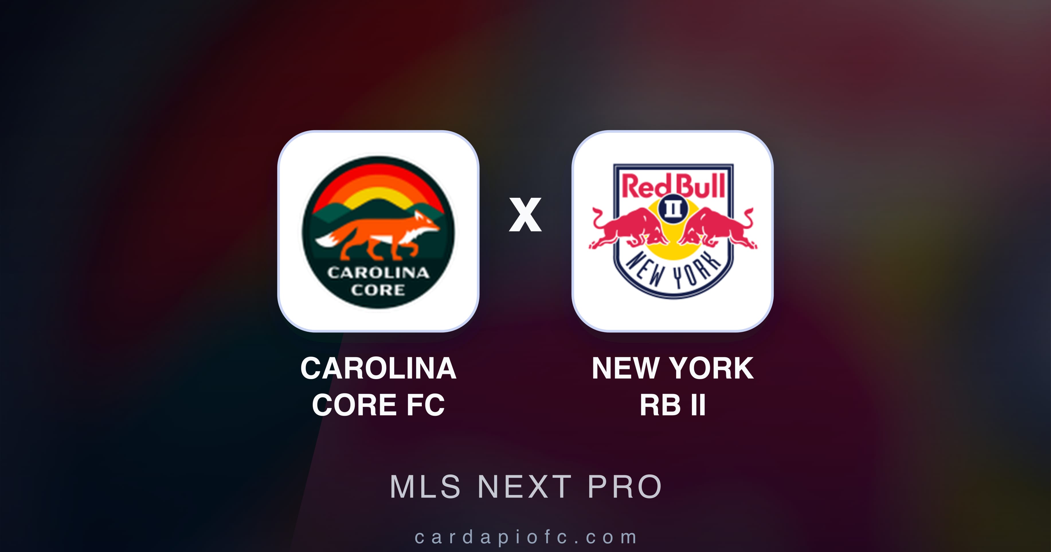 Imagen previa de Carolina Core FC vs New York RB II (MLS Next Pro)