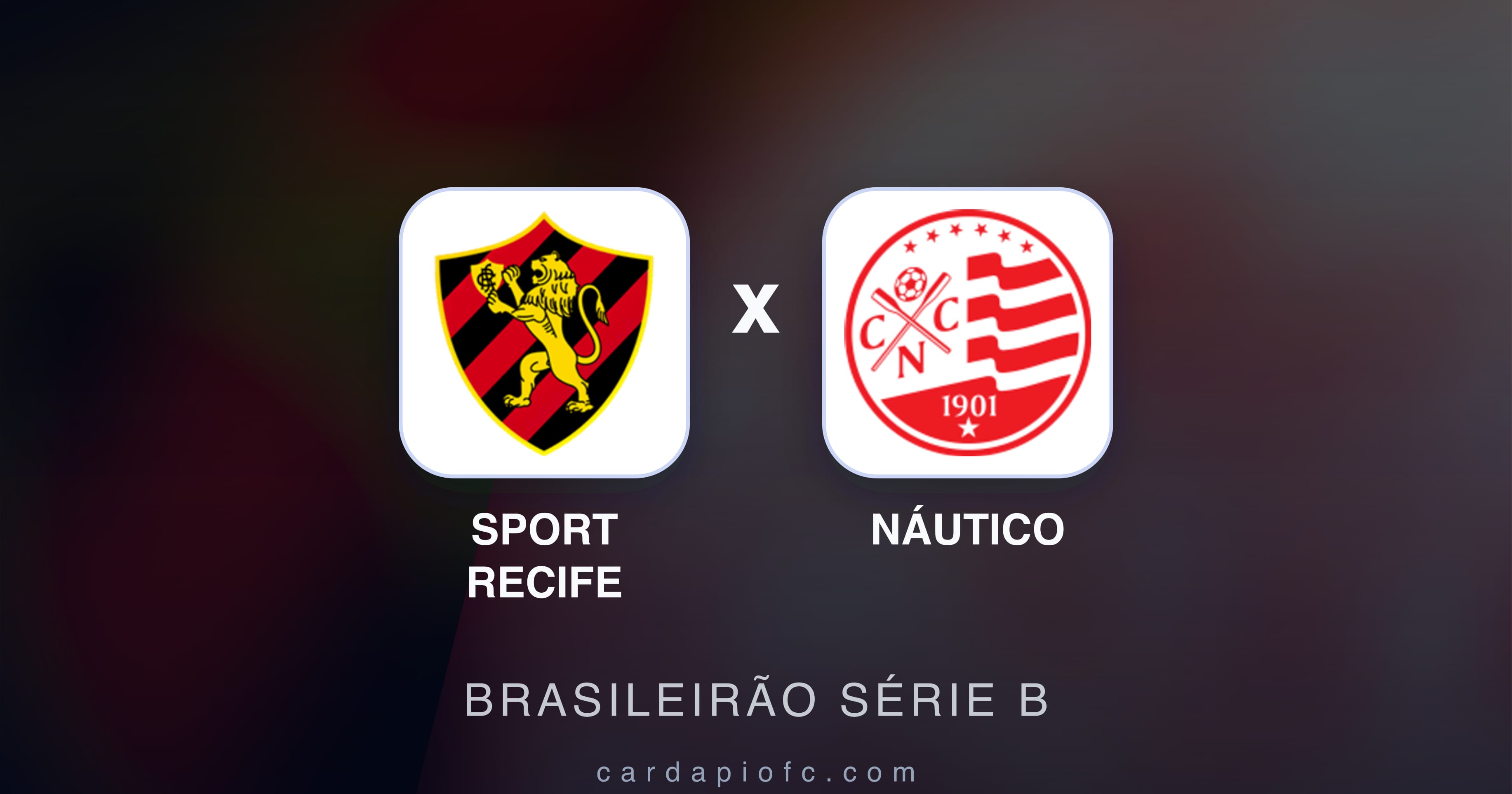 Imagen previa de Sport Recife vs Náutico (Brasileirão Série B)