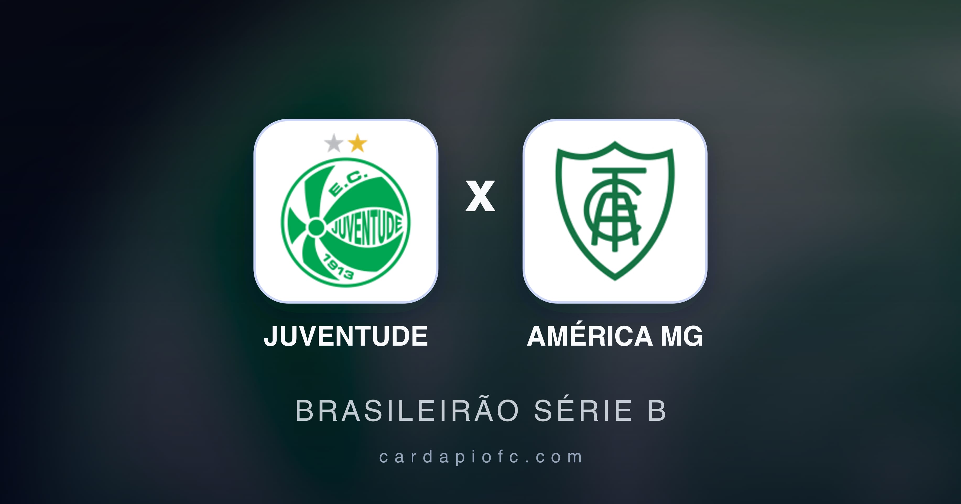 Imagen previa de Juventude vs América MG (Brasileirão Série B)