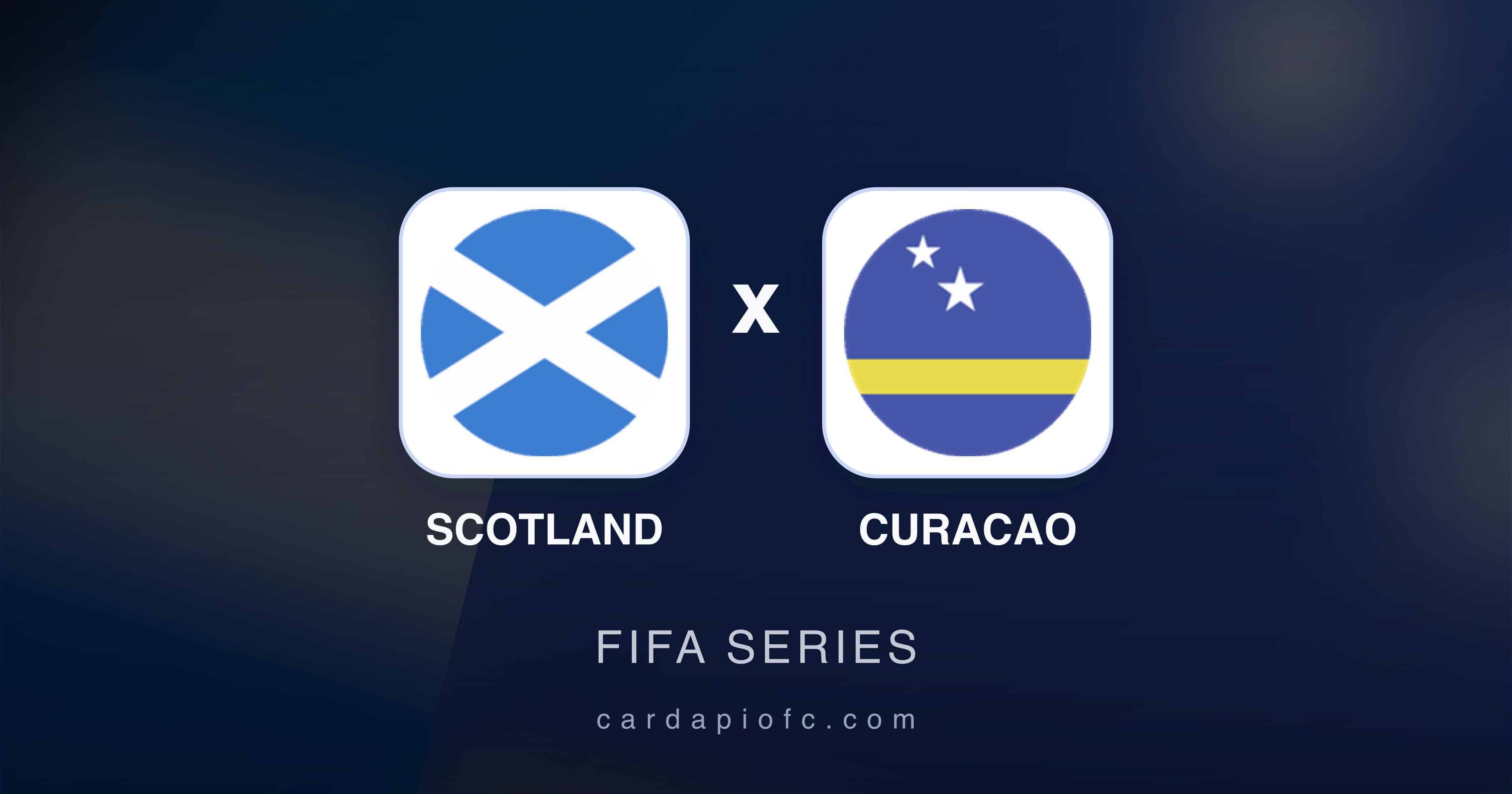 Imagen previa de Scotland vs Curacao (FIFA Series)
