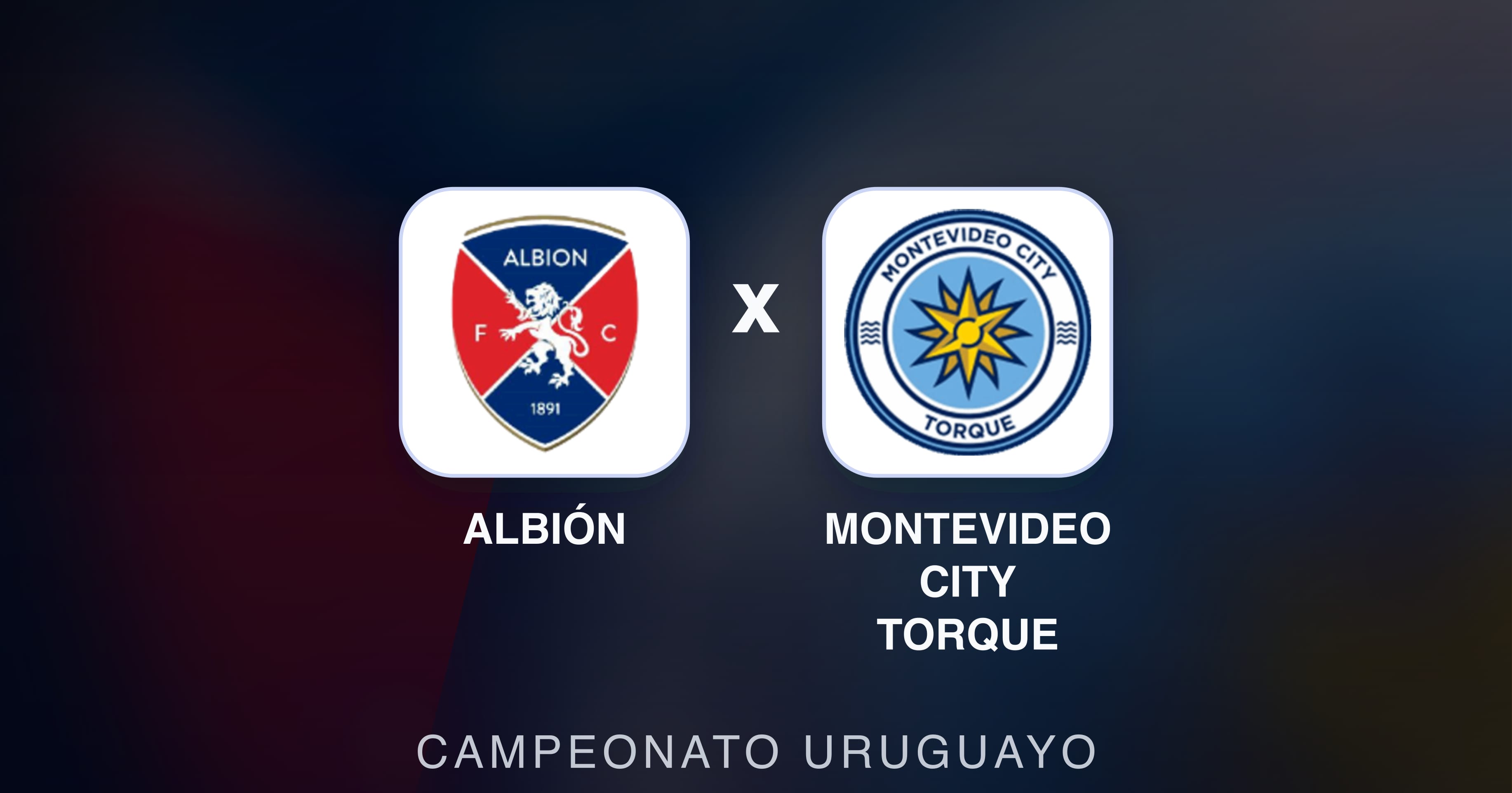 Albión बनाम Montevideo City Torque (Campeonato Uruguayo) का पूर्वावलोकन चित्र