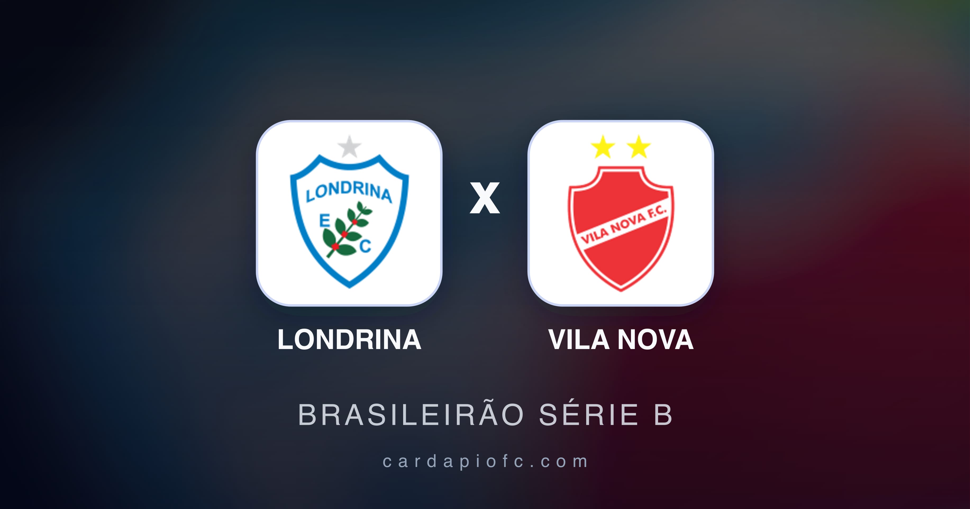 Imagen previa de Londrina vs Vila Nova (Brasileirão Série B)