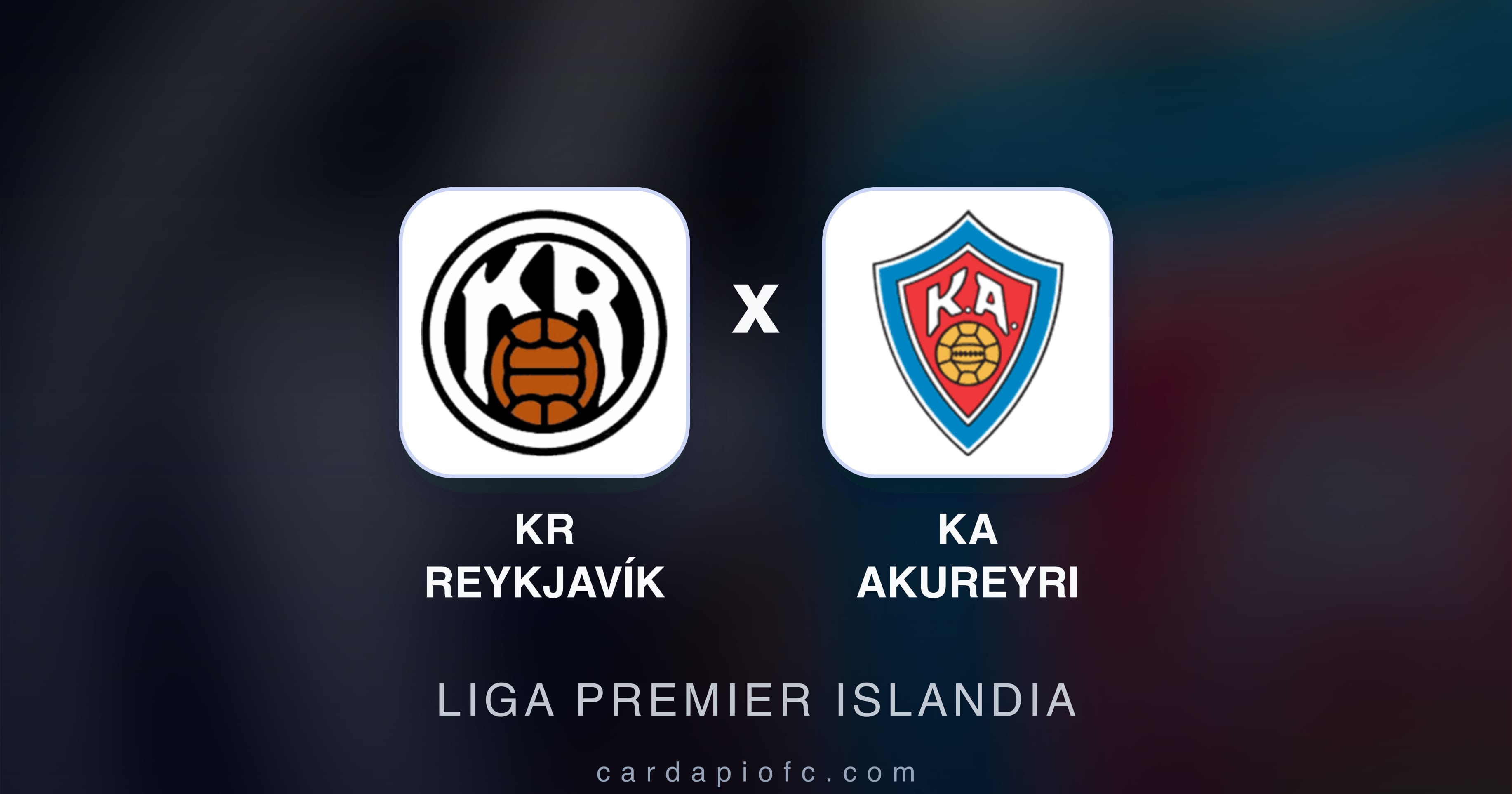Imagen previa de KR Reykjavík vs KA Akureyri (Liga Premier Islandia)