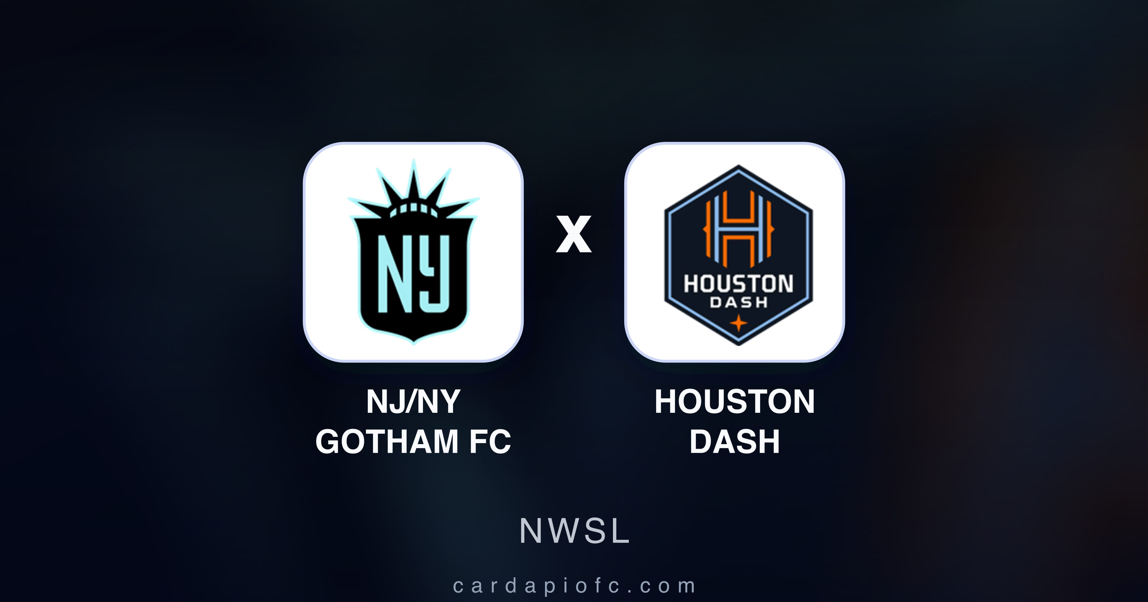 Imagen previa de NJ/NY Gotham FC vs Houston Dash (NWSL)