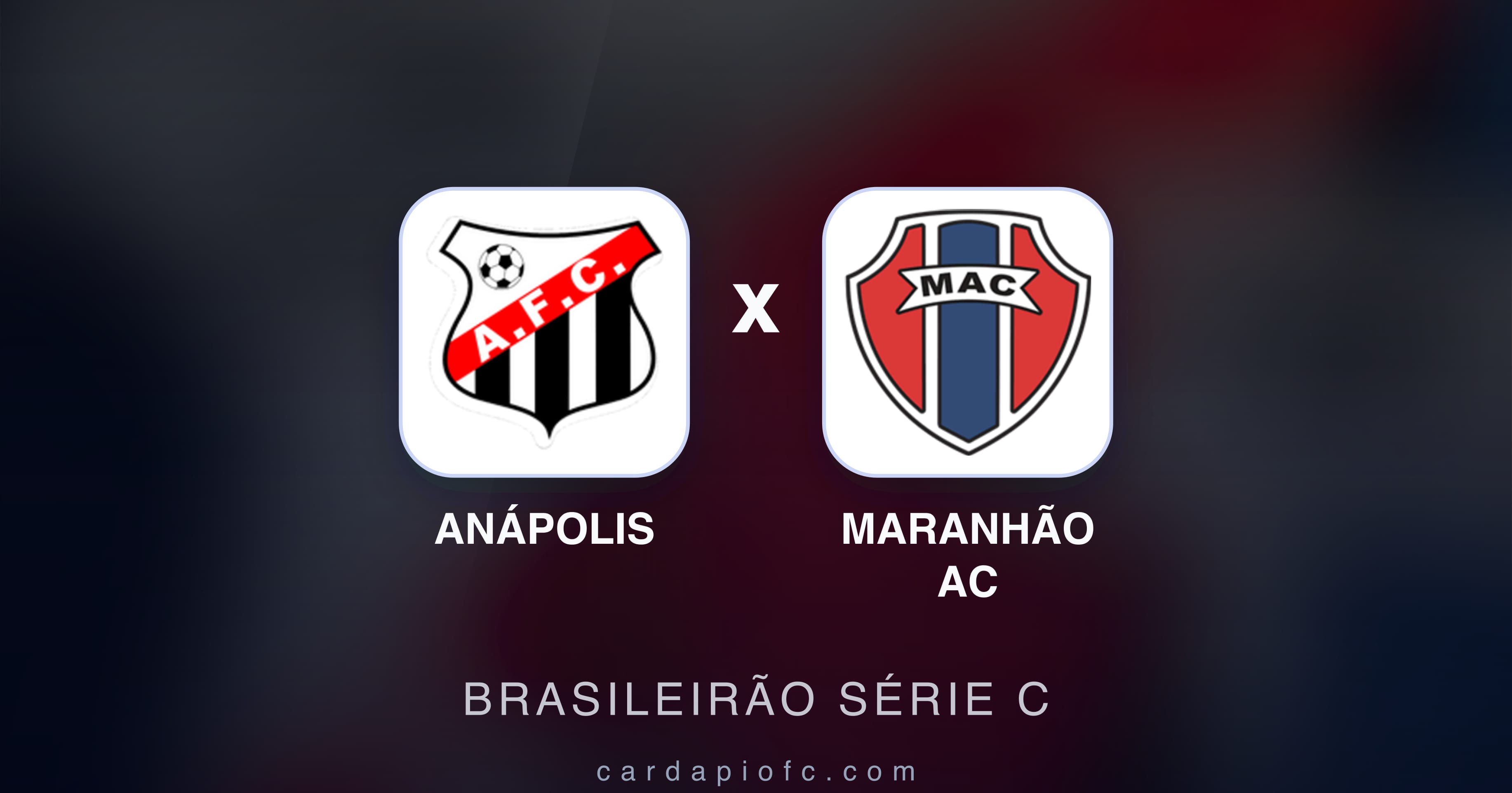 Imagen previa de Anápolis vs Maranhão AC (Brasileirão Série C)