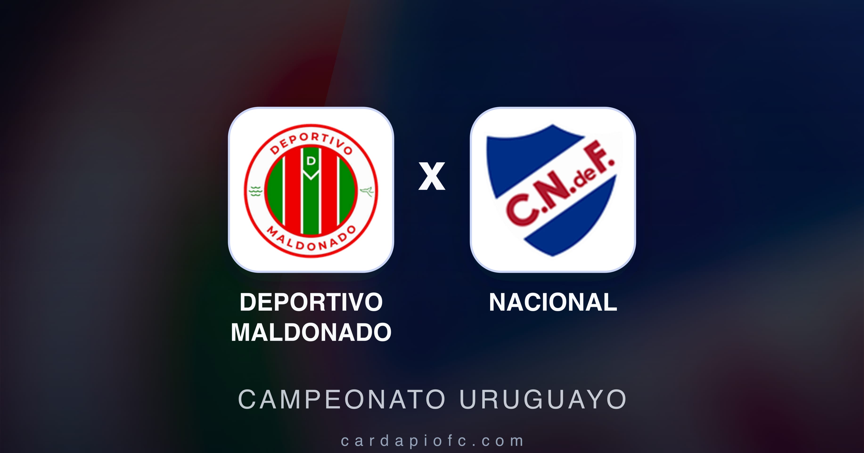 Imagen previa de Deportivo Maldonado vs Nacional (Campeonato Uruguayo)
