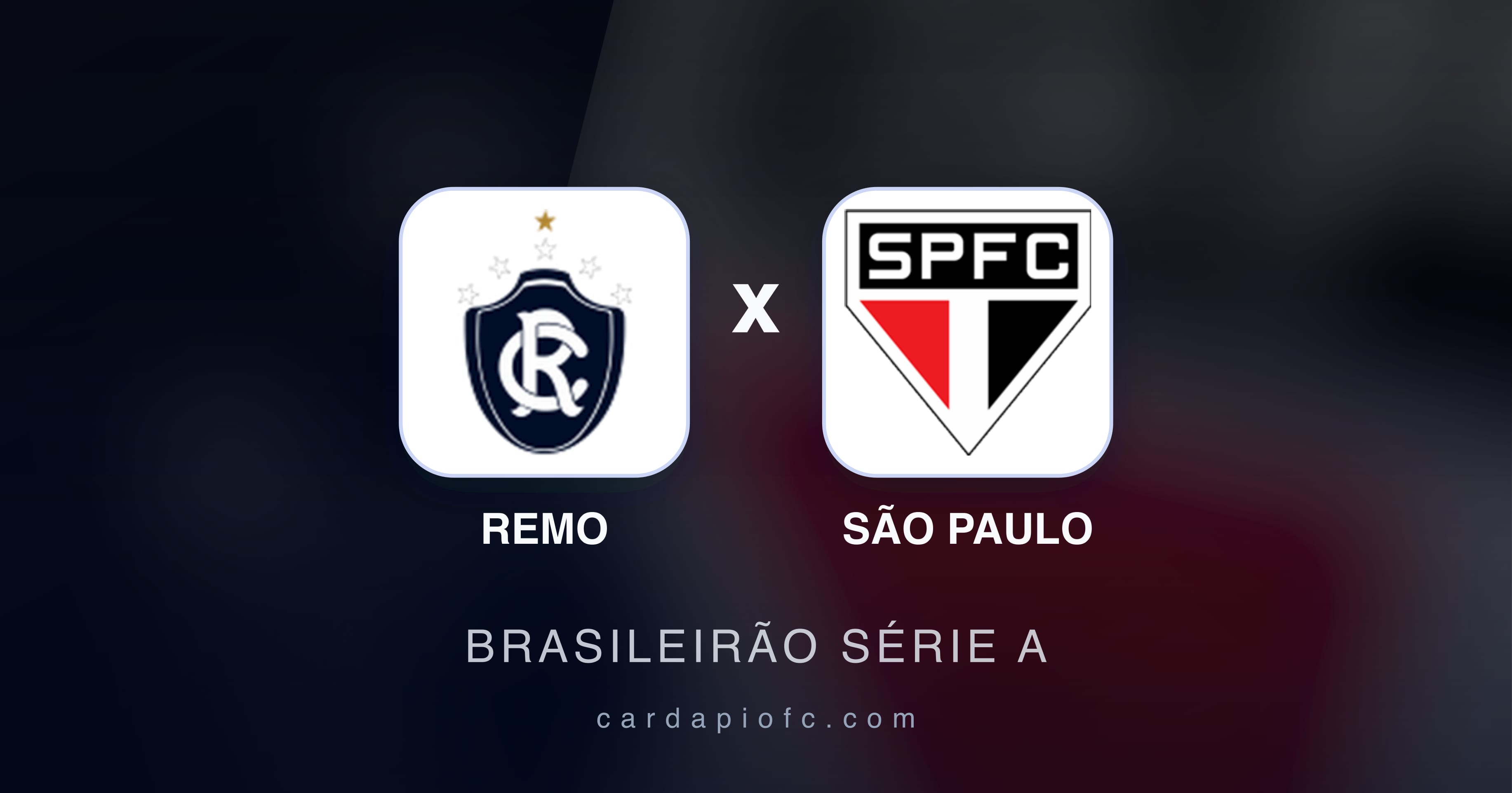 Imagen previa de Remo vs São Paulo (Brasileirão Série A)