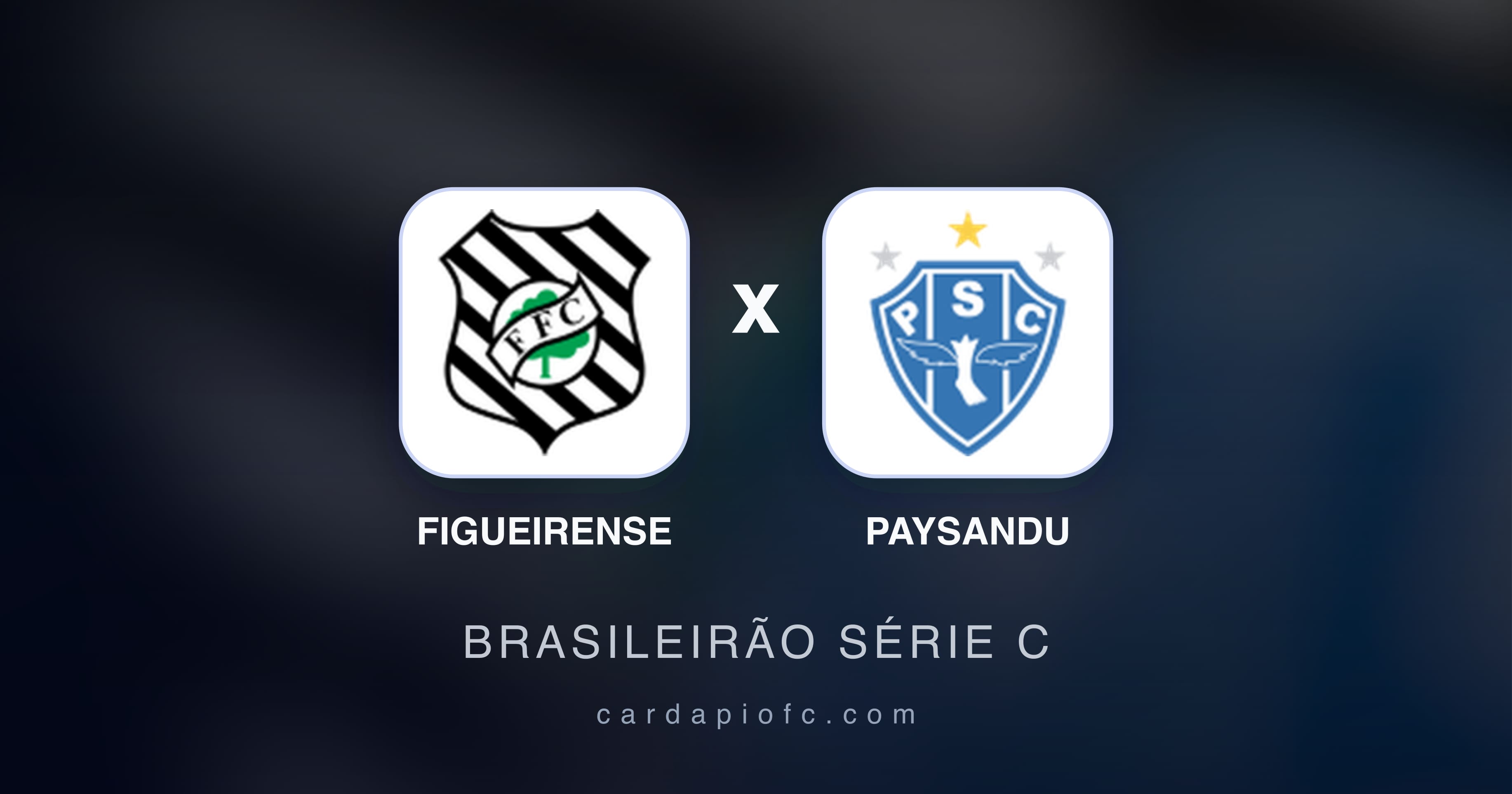 Imagen previa de Figueirense vs Paysandu (Brasileirão Série C)