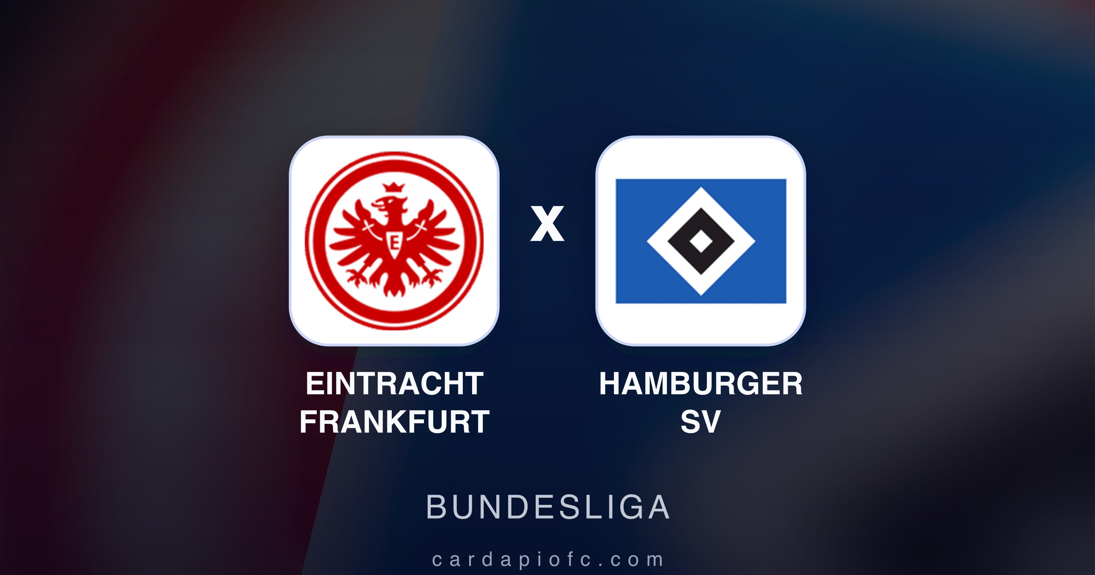 Preview image for Eintracht Frankfurt vs Hamburger SV (Bundesliga)