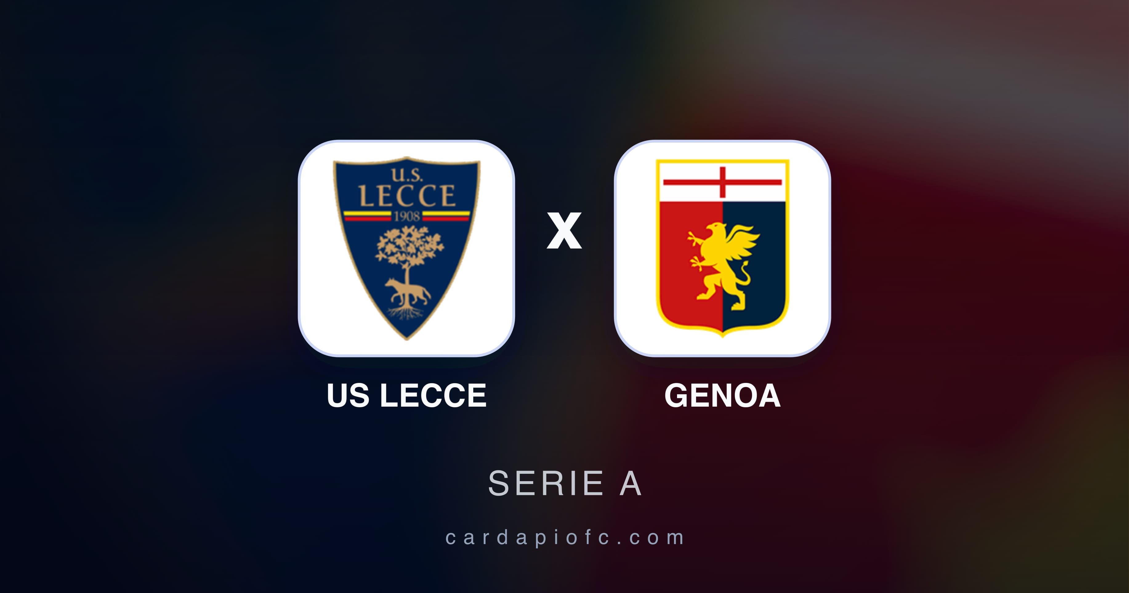 Preview image for US Lecce vs Genoa (Serie A)