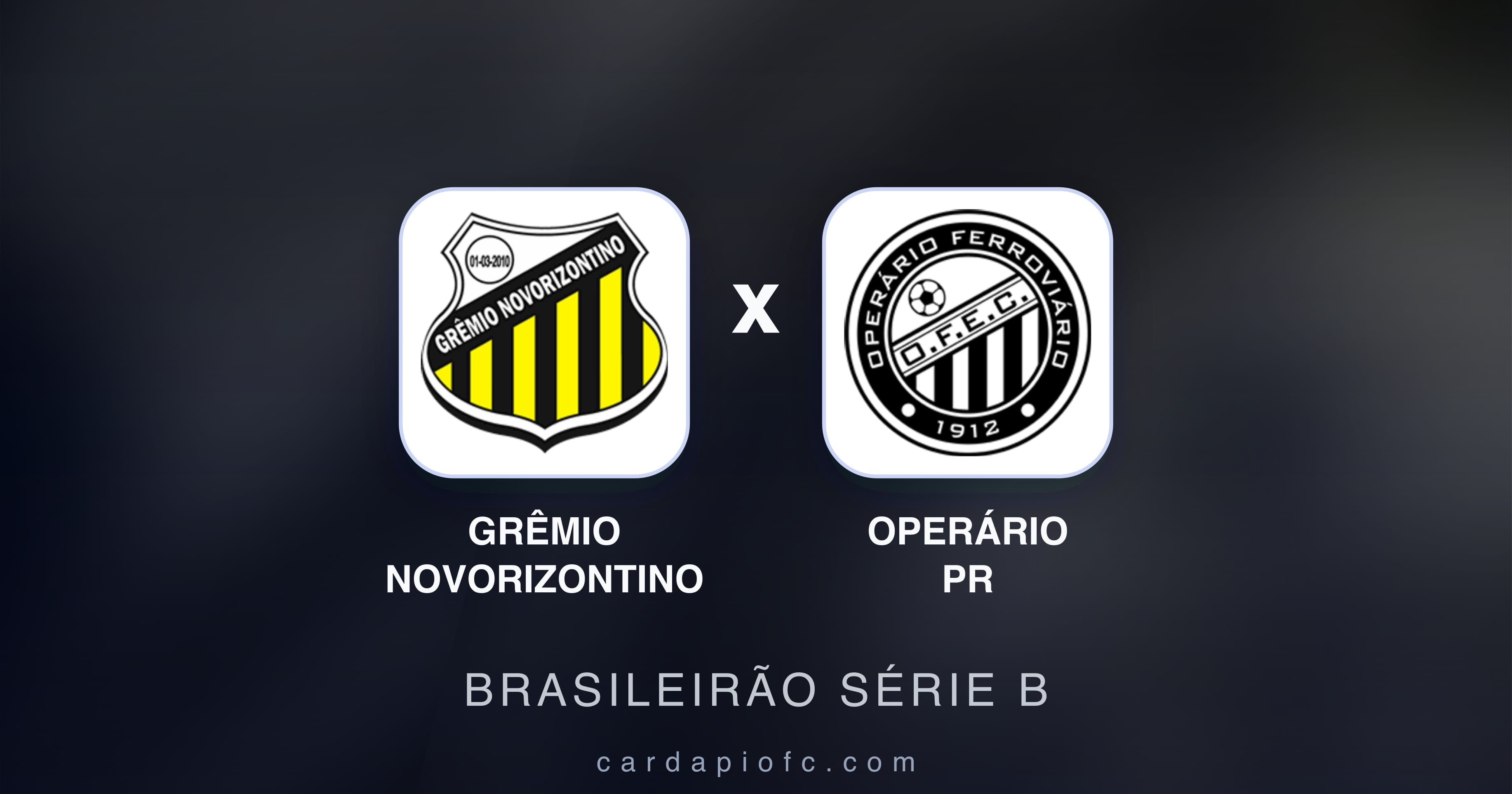 Preview image for Grêmio Novorizontino vs Operário PR (Brasileirão Série B)