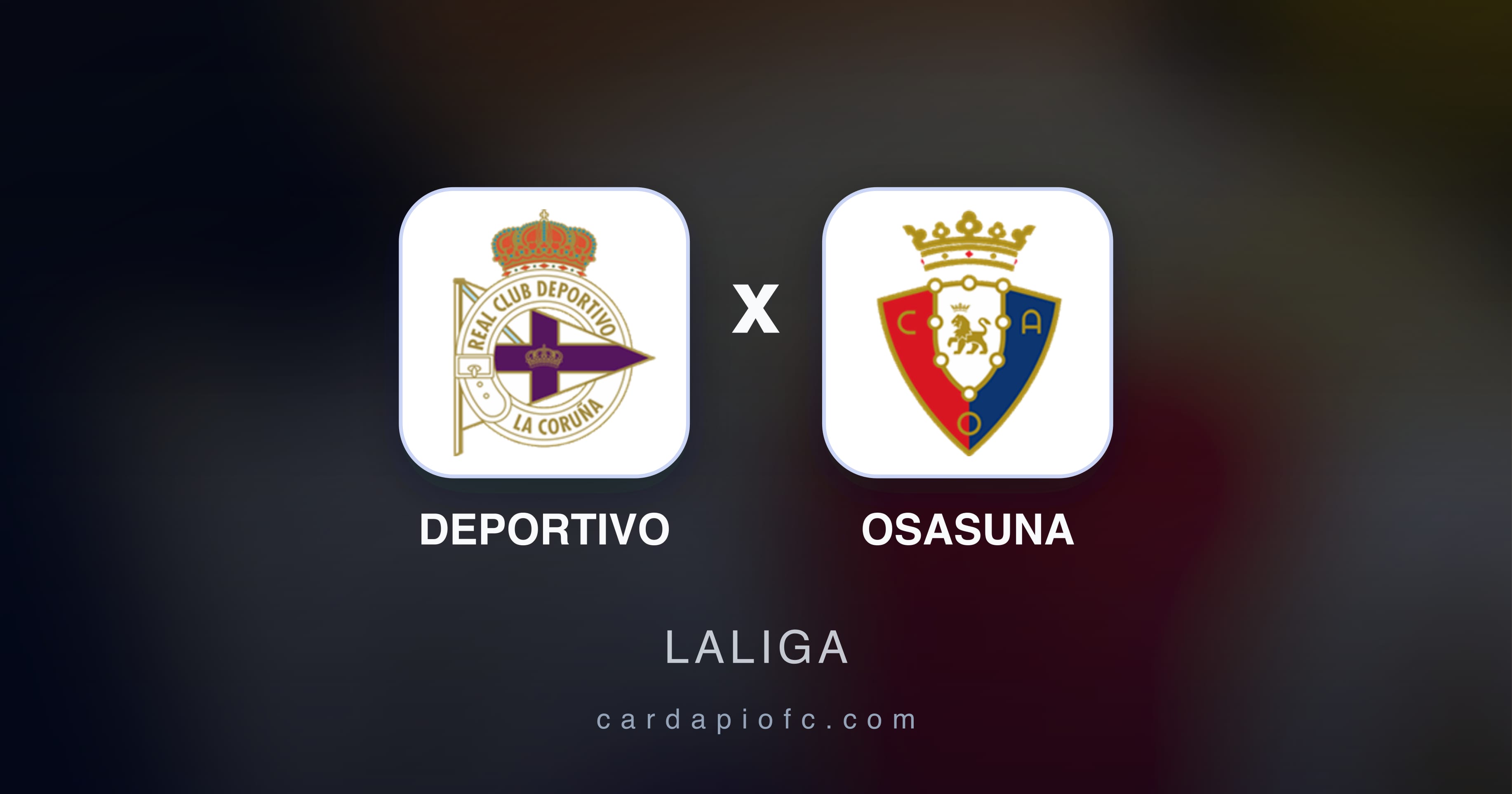 Preview image for Deportivo vs Osasuna (LaLiga)