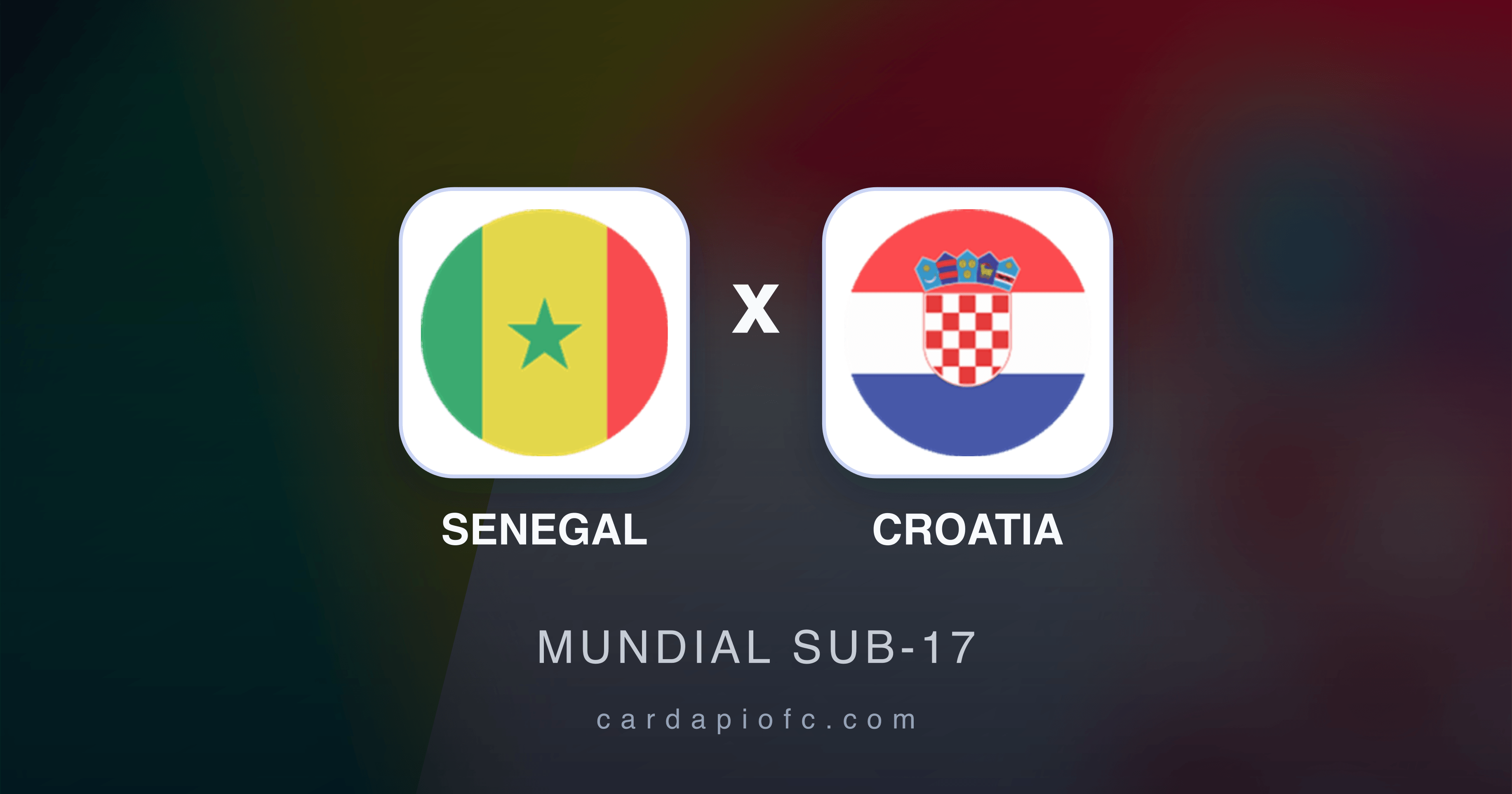 Senegal x Croatia - Mundial Sub-17 prévia da transmissão