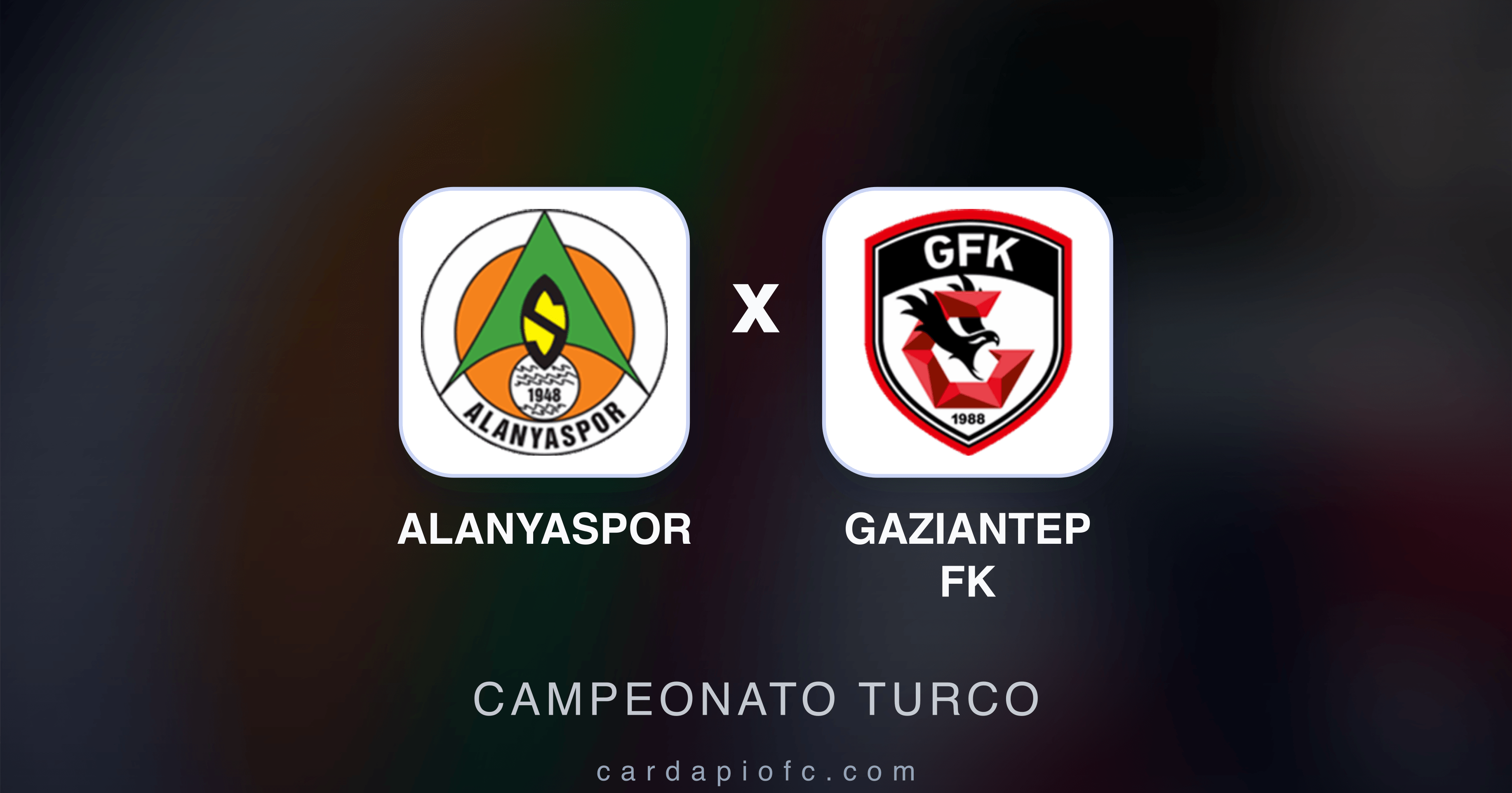 Alanyaspor x Gaziantep FK - Campeonato Turco prévia da transmissão